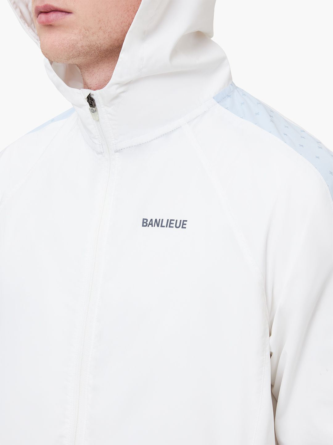 PERFORMANCE WINDBREAKER | WHITE / COOL GREY