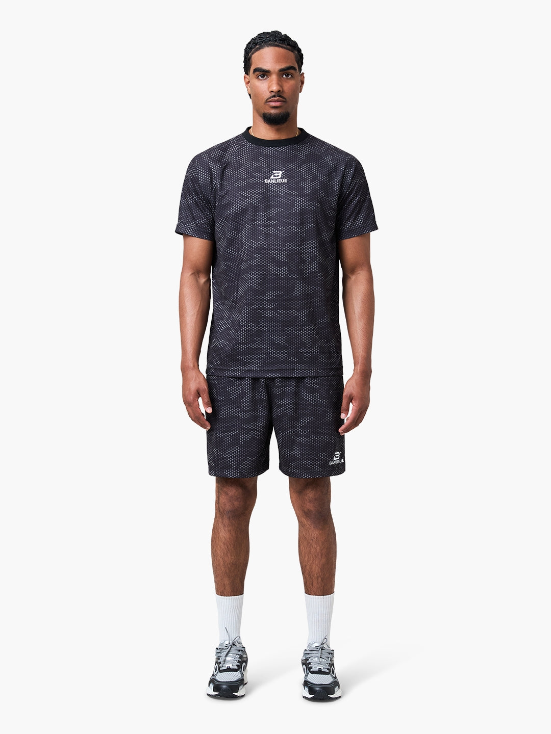 CAMO+ SHORTS | BLACK / CAMO