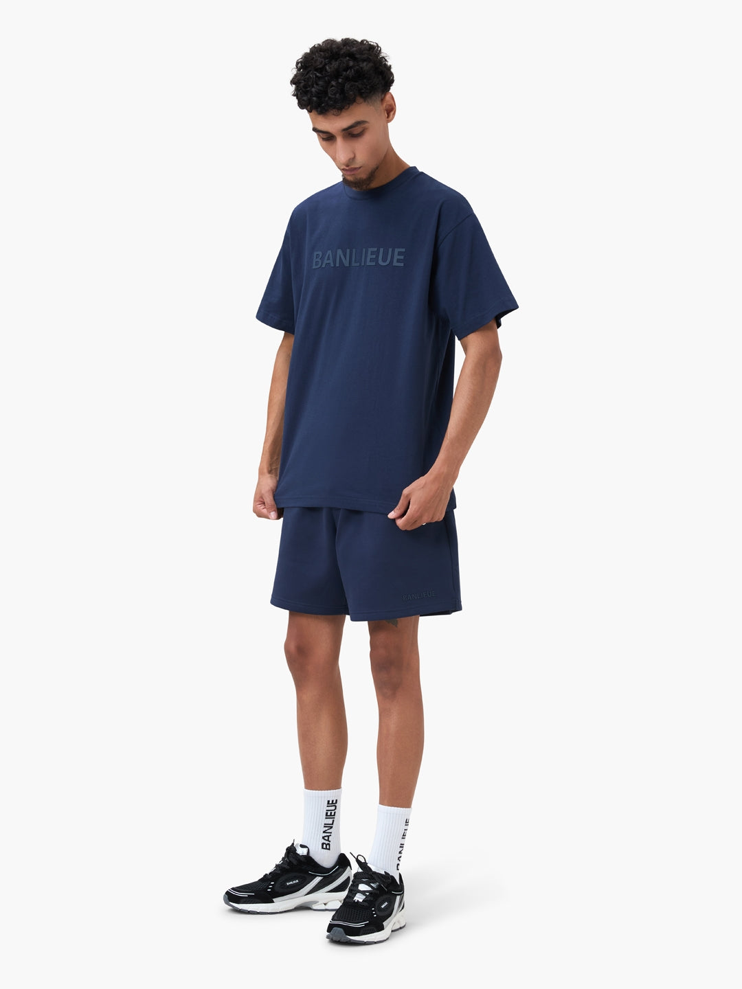SCRIPT T-SHIRT | NAVY
