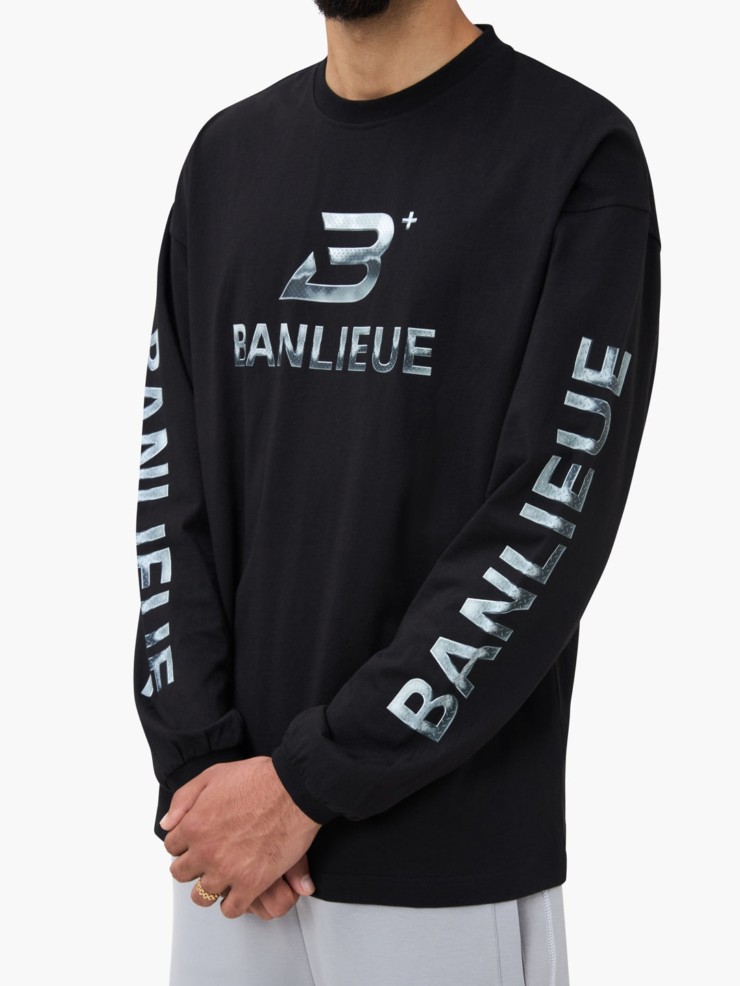 CHROME V2 LONGSLEEVE | BLACK