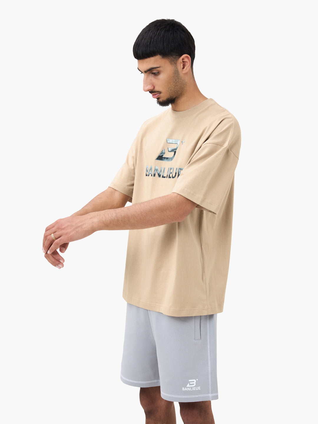 CHROME V2 T-SHIRT | BEIGE