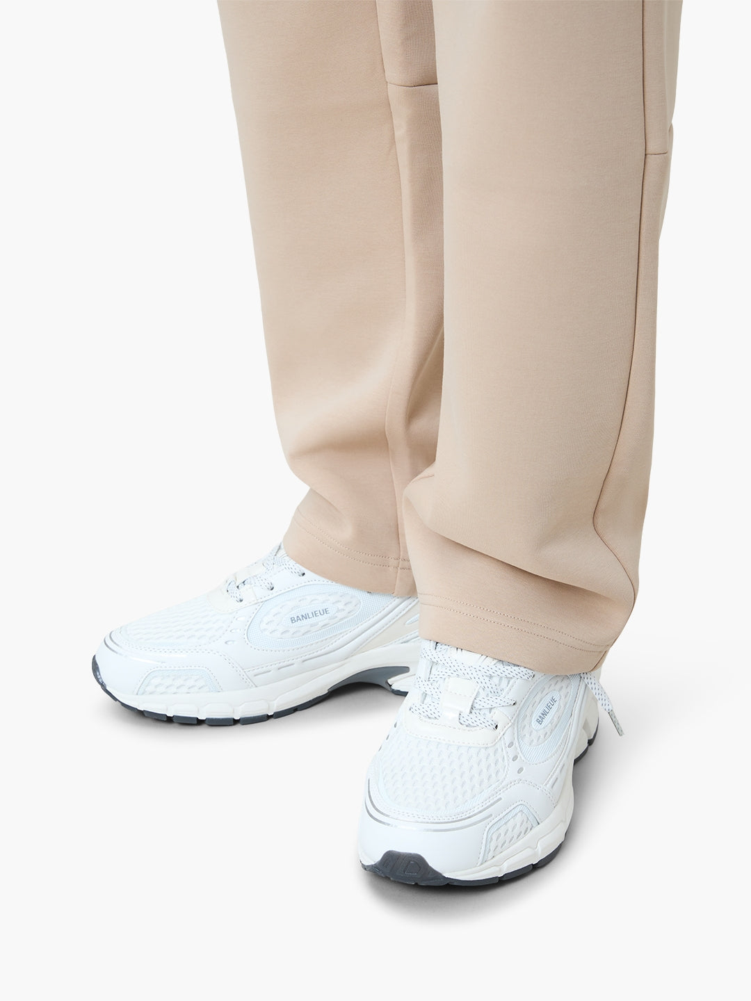 SCRIPT SWEATPANTS | BEIGE