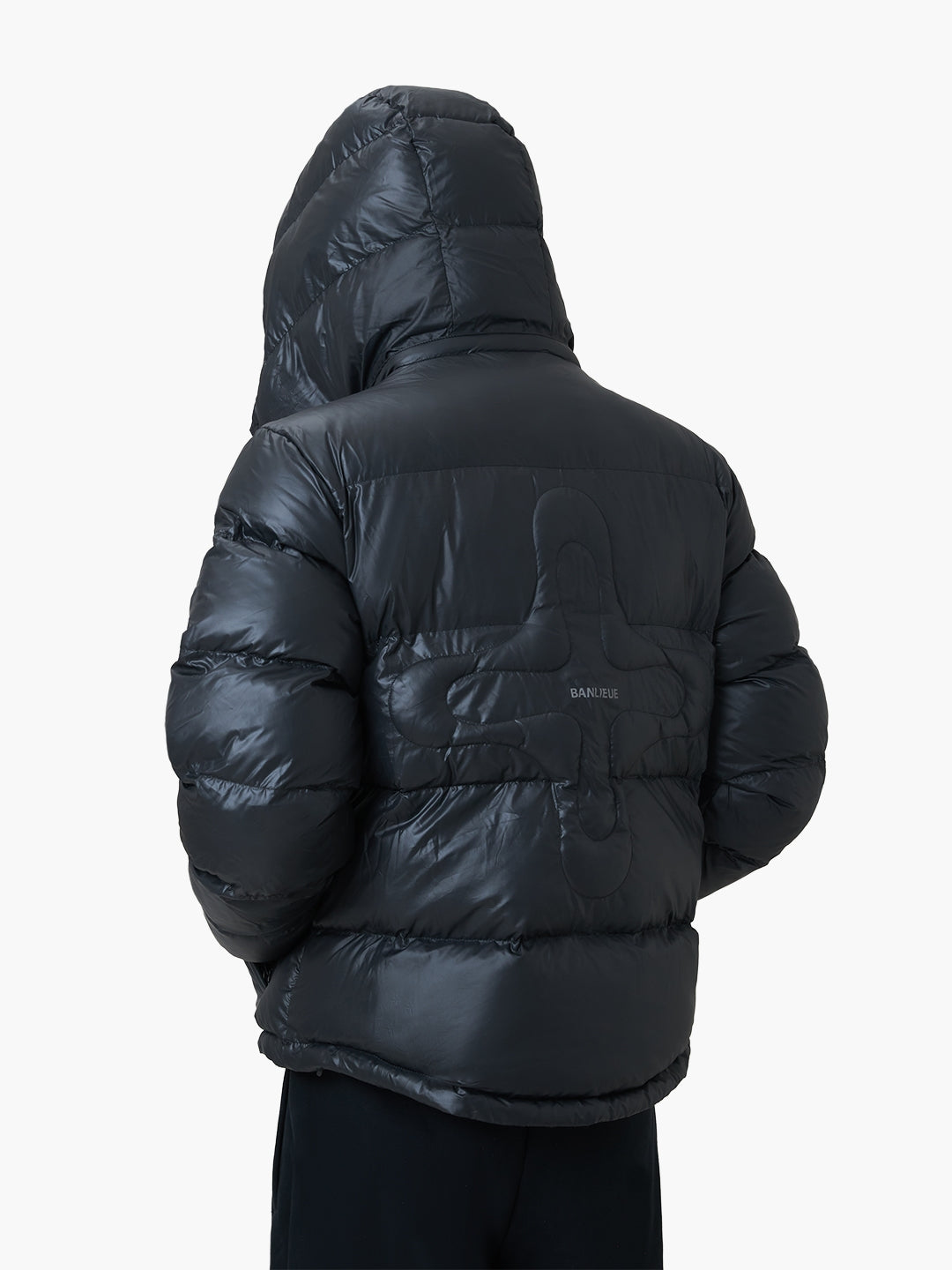 BALACLAVA PUFFER JACKET | BLACK