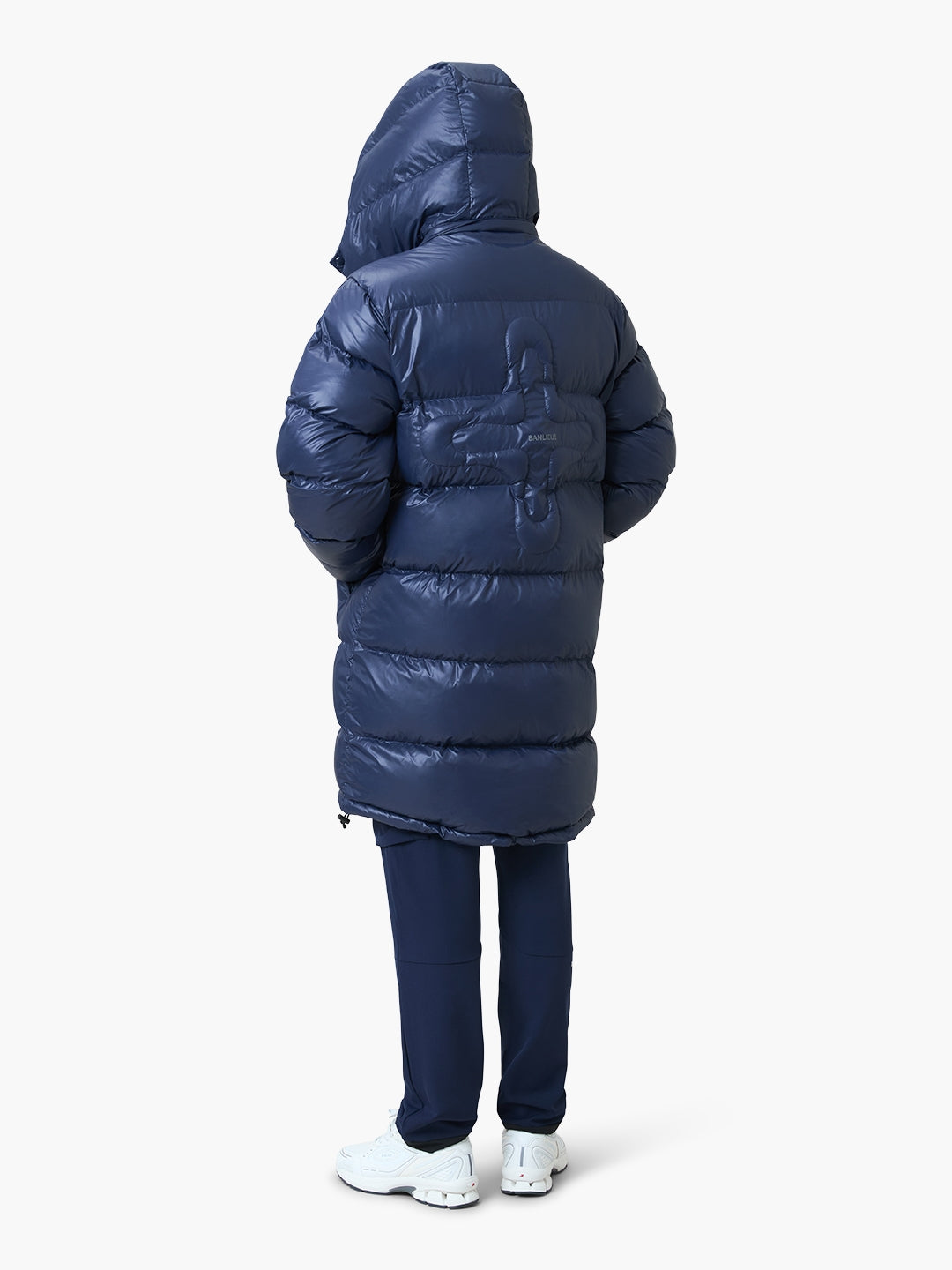 BALACLAVA PUFFER PARKA JACKET | NAVY