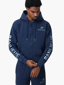 CHROME V2 HOODED VEST | NAVY