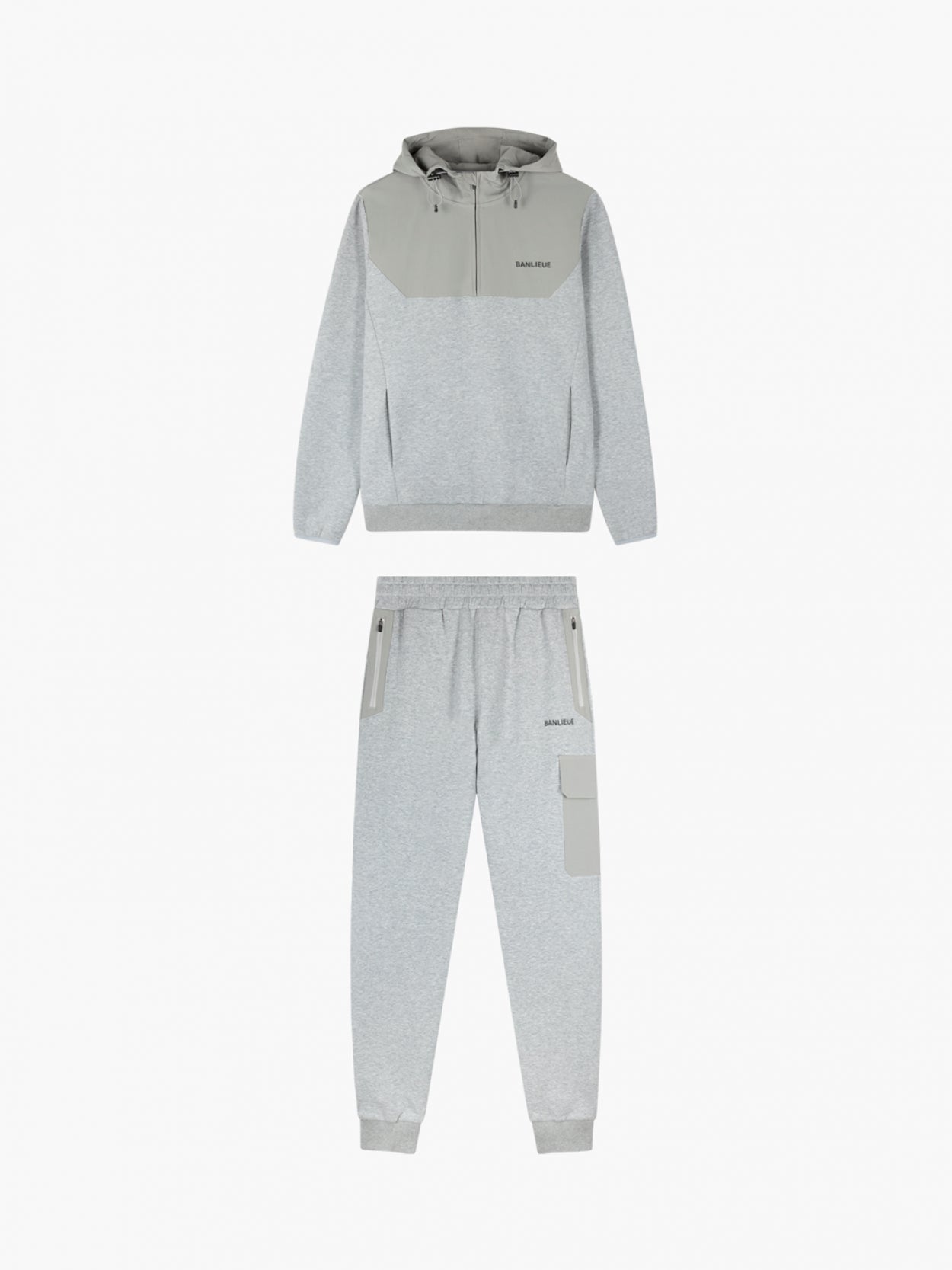 3D TECH TRACKSUIT | HEATHER GREY
