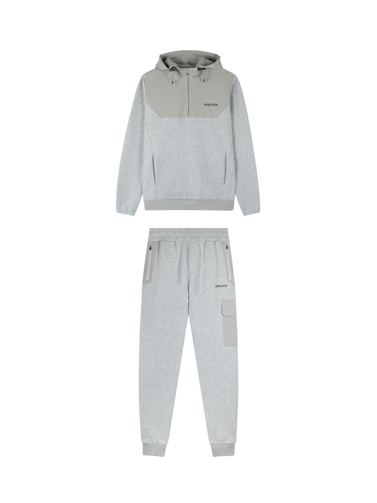 3D TECH TRACKSUIT | HEATHER GREY
