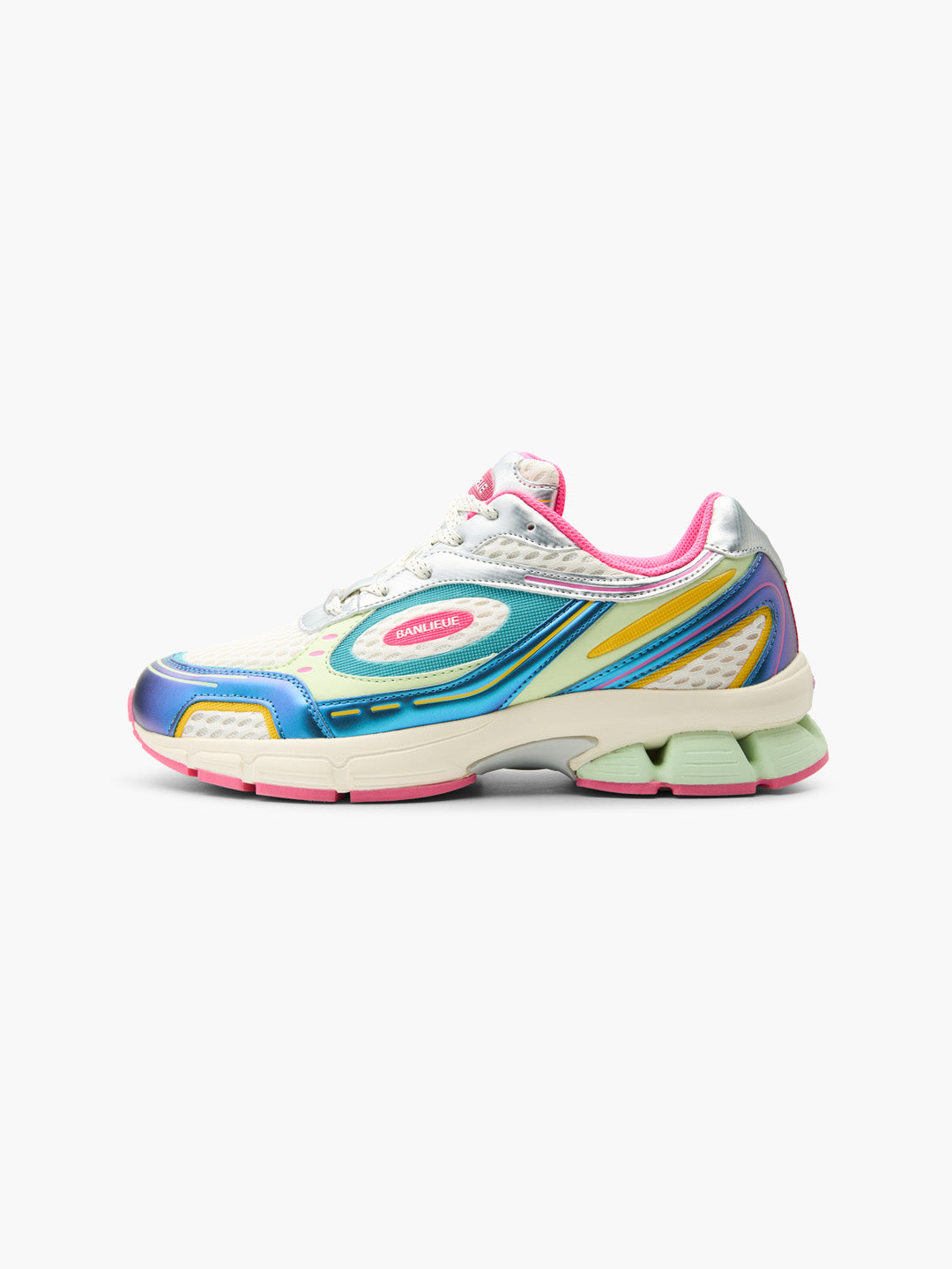 BANLIEUE SNEAKER | MULTI COLOR / METALLIC SILVER / MULTI COLOR