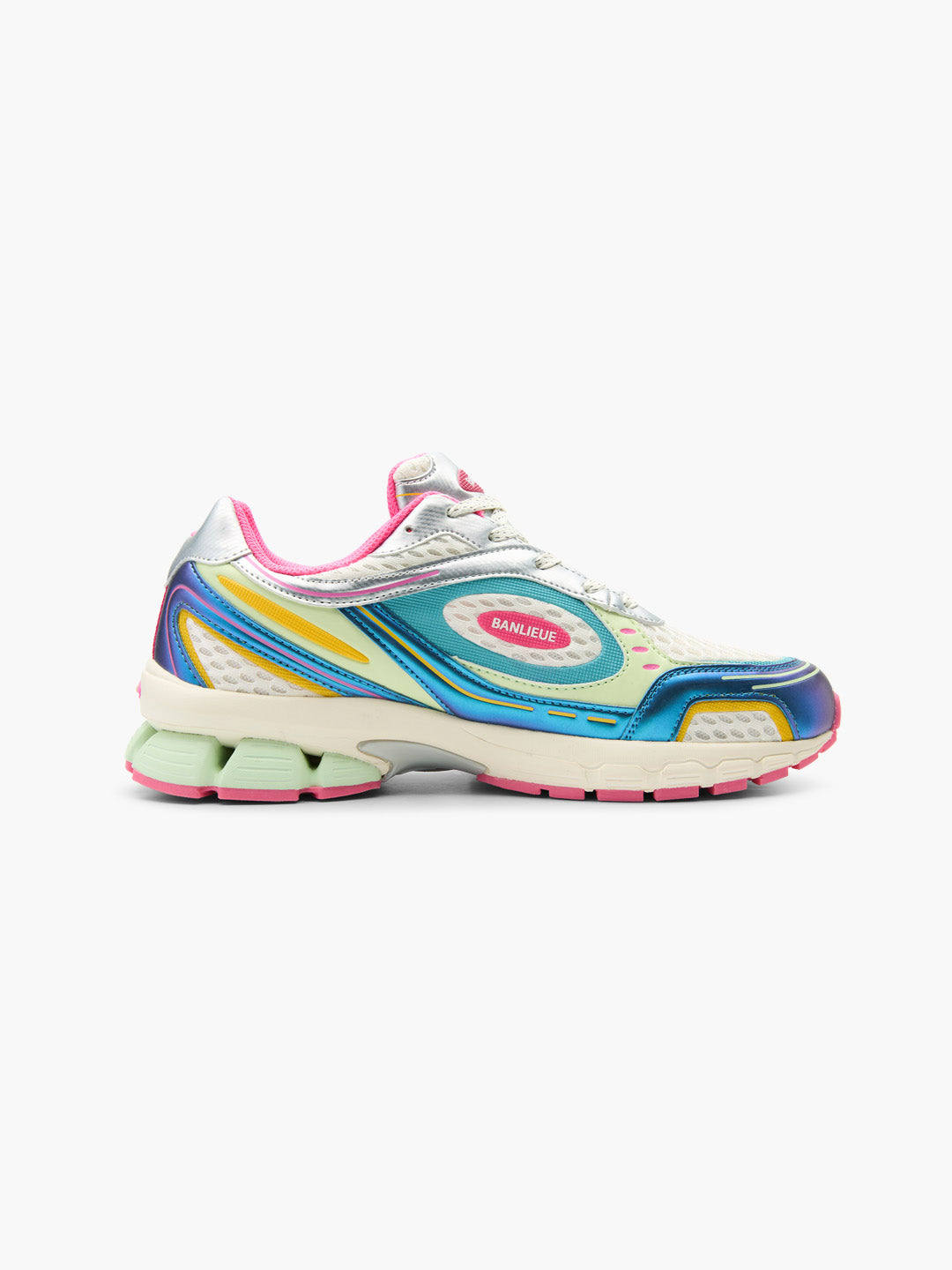BANLIEUE SNEAKER | MULTI COLOR / METALLIC SILVER / MULTI COLOR