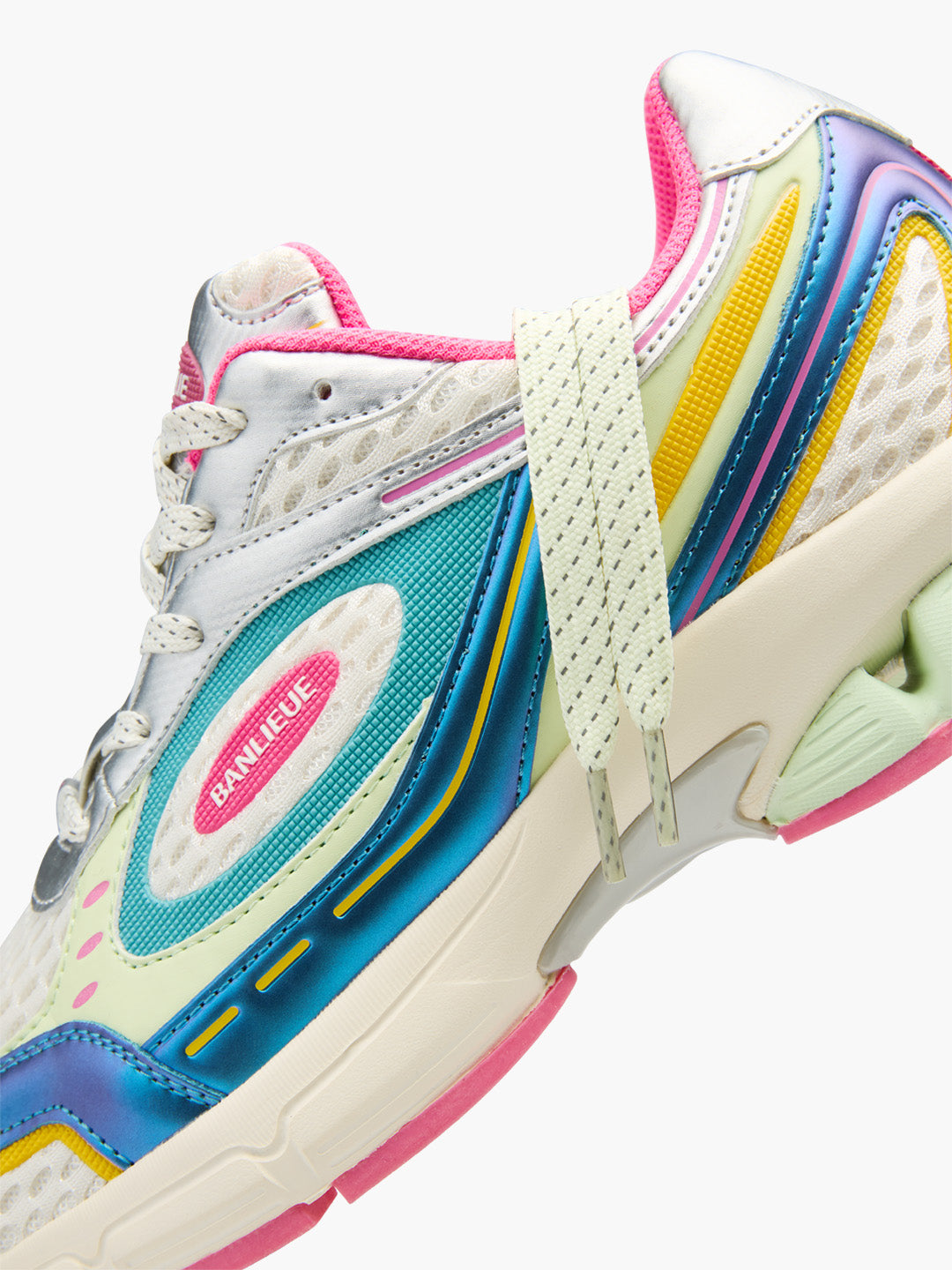 BANLIEUE SNEAKER | MULTI COLOR / METALLIC SILVER / MULTI COLOR