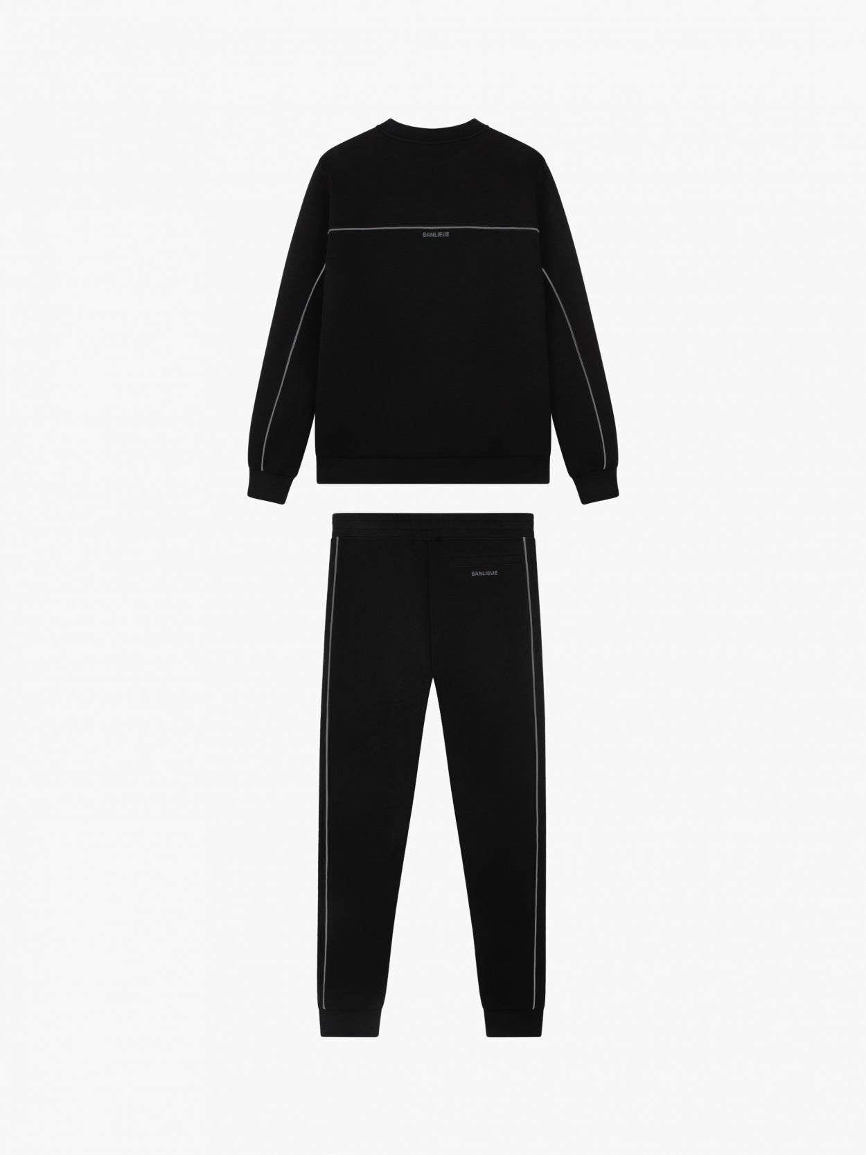 3D CREW TRACKSUIT | BLACK