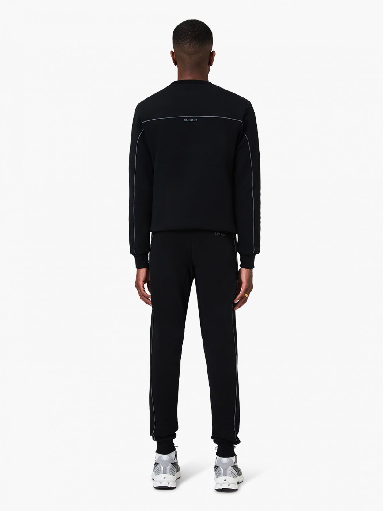 3D CREW TRACKSUIT | BLACK