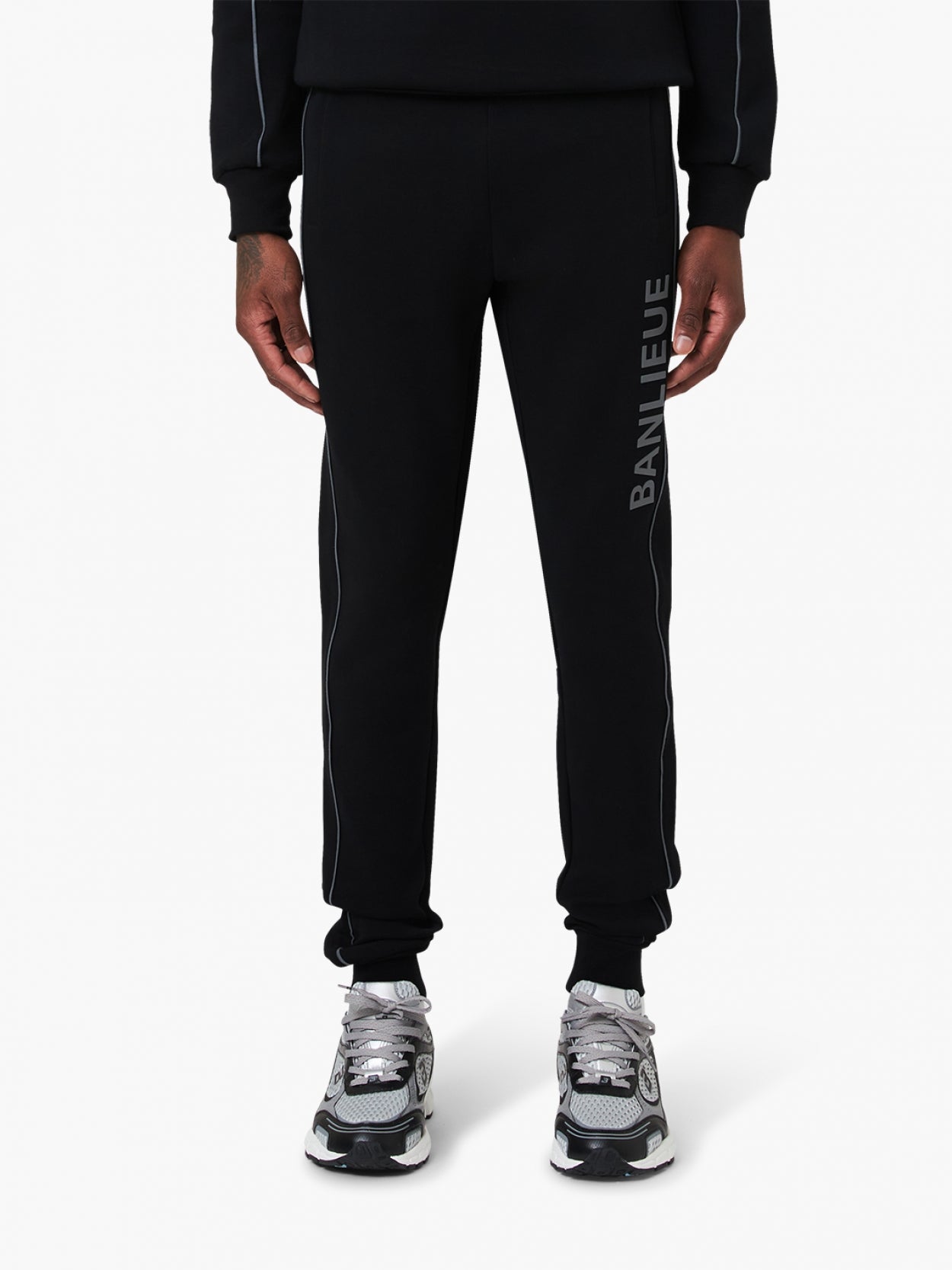 3D CREW TRACKSUIT | BLACK