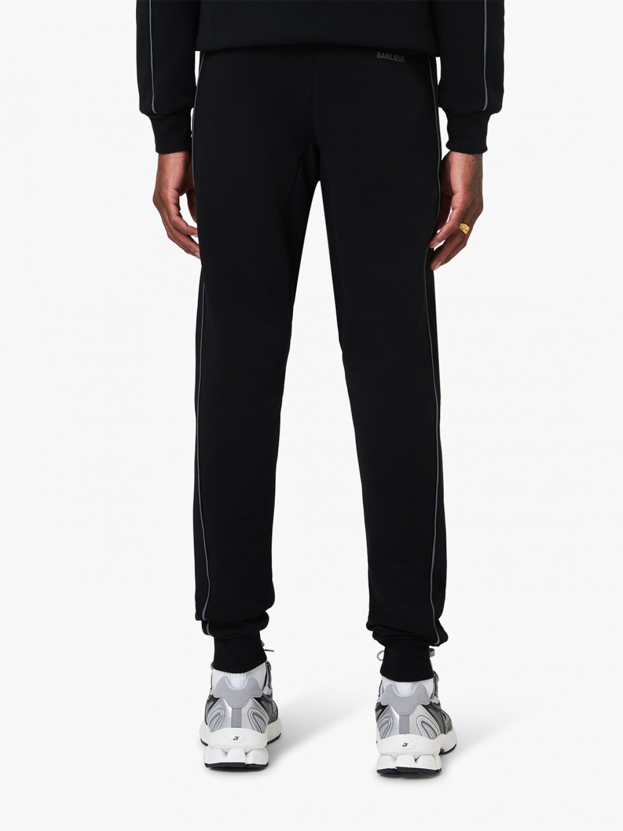 3D CREW TRACKSUIT | BLACK