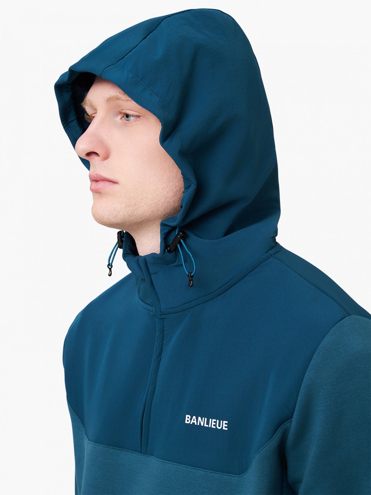 B + 3D Tech Tracksuit + Cap libre | BLEU ACIER