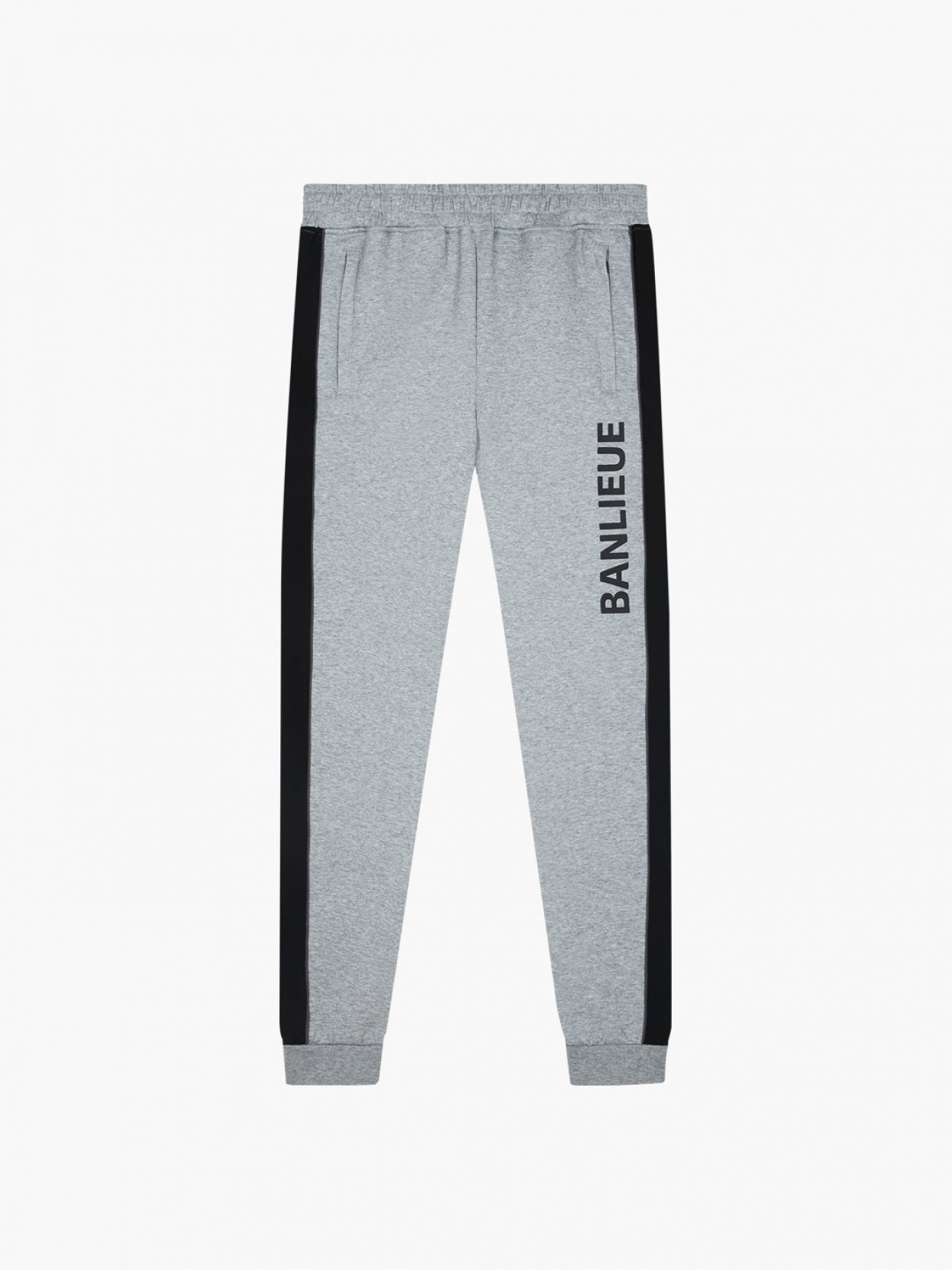 3D TRACKPANTS | HEATHER GREY / BLACK