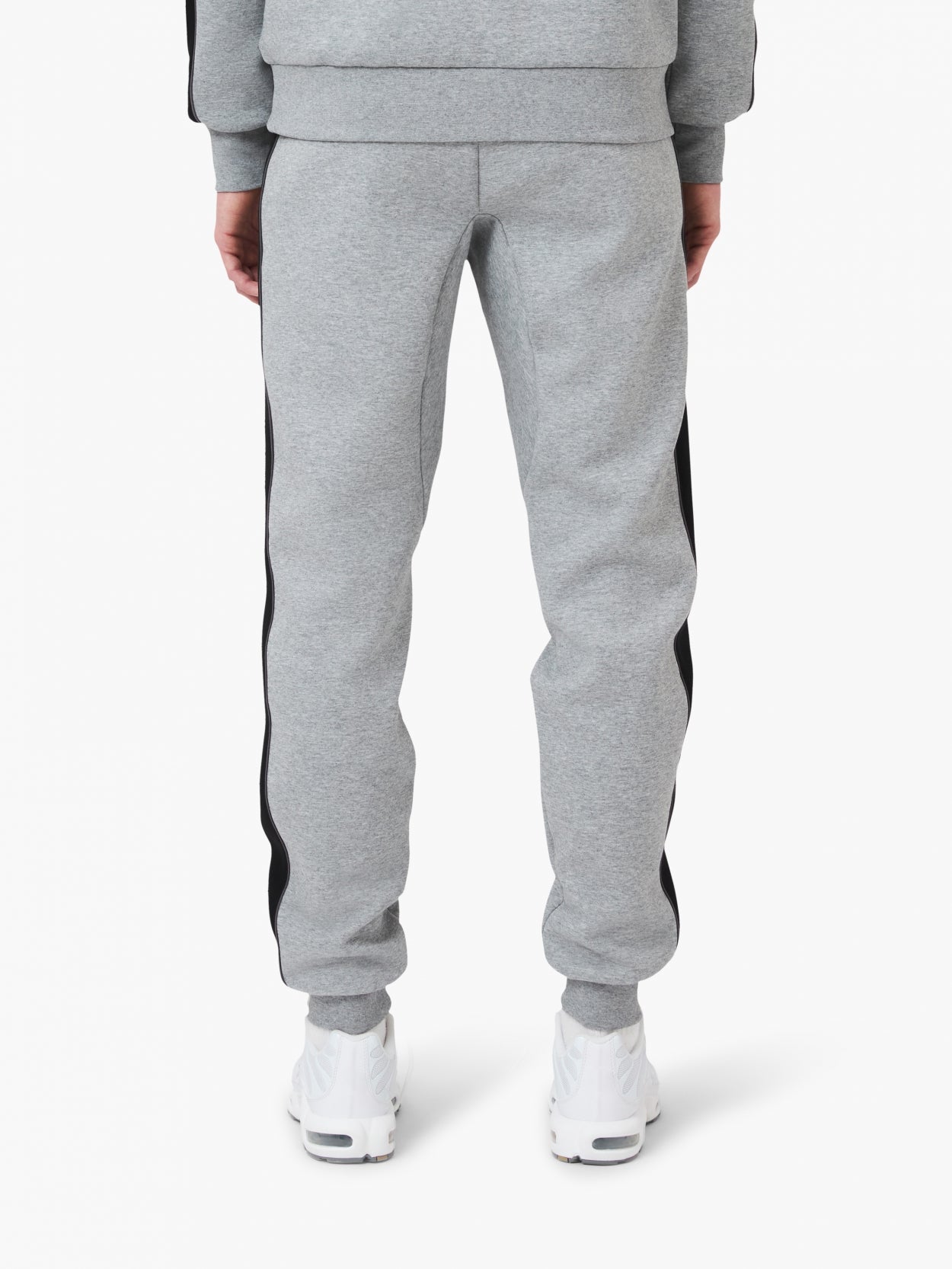 3D TRACKPANTS | HEATHER GREY / BLACK