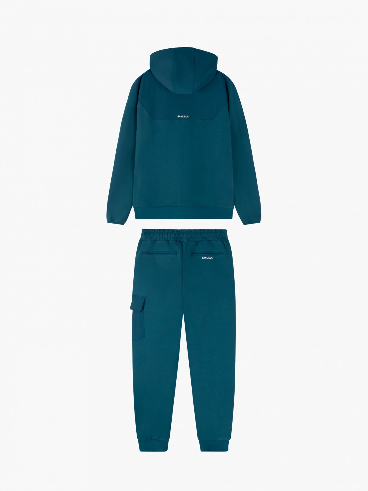 B + 3D Tech Tracksuit + Cap libre | BLEU ACIER
