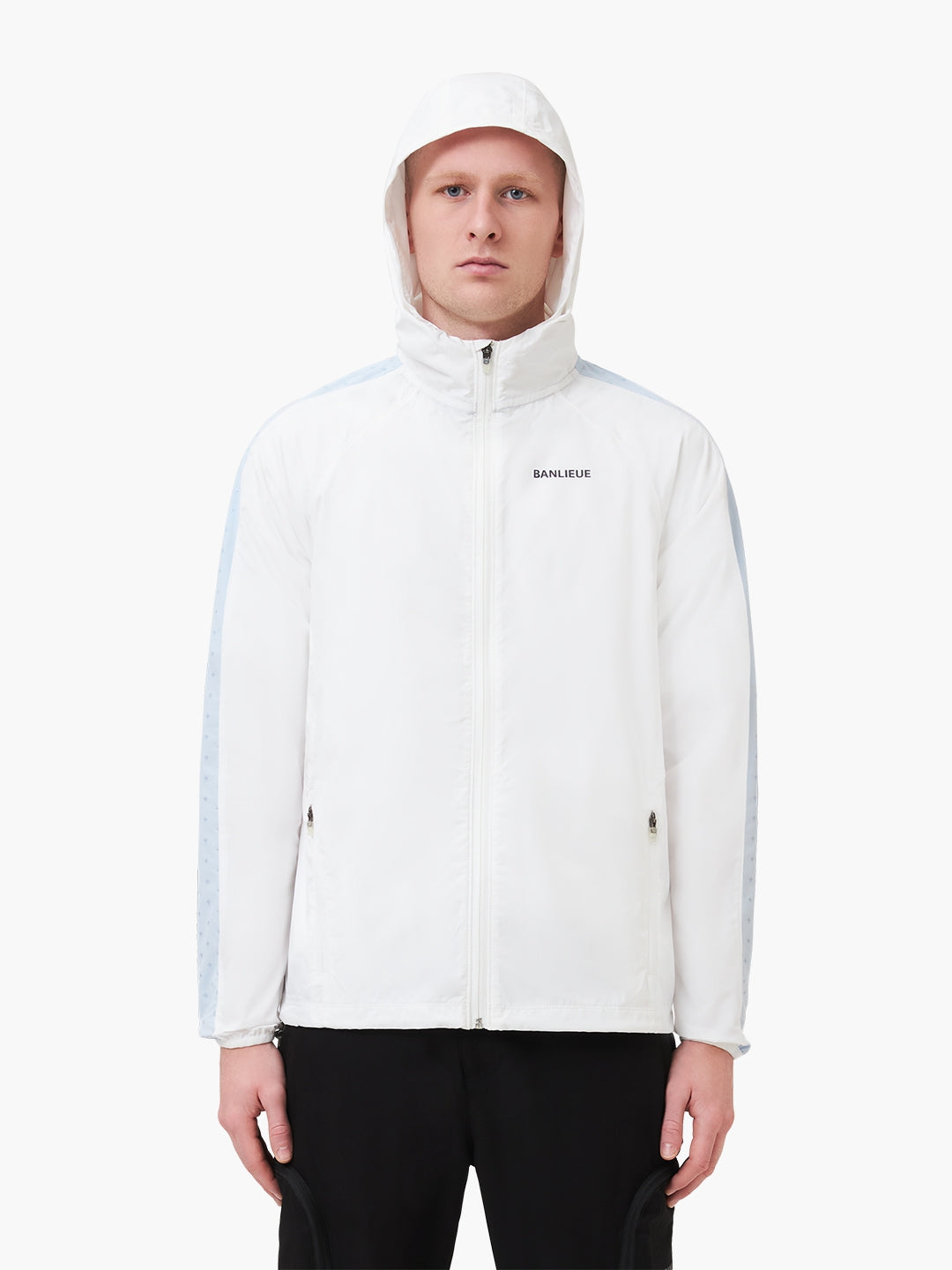 PERFORMANCE WINDBREAKER | WHITE / COOL GREY