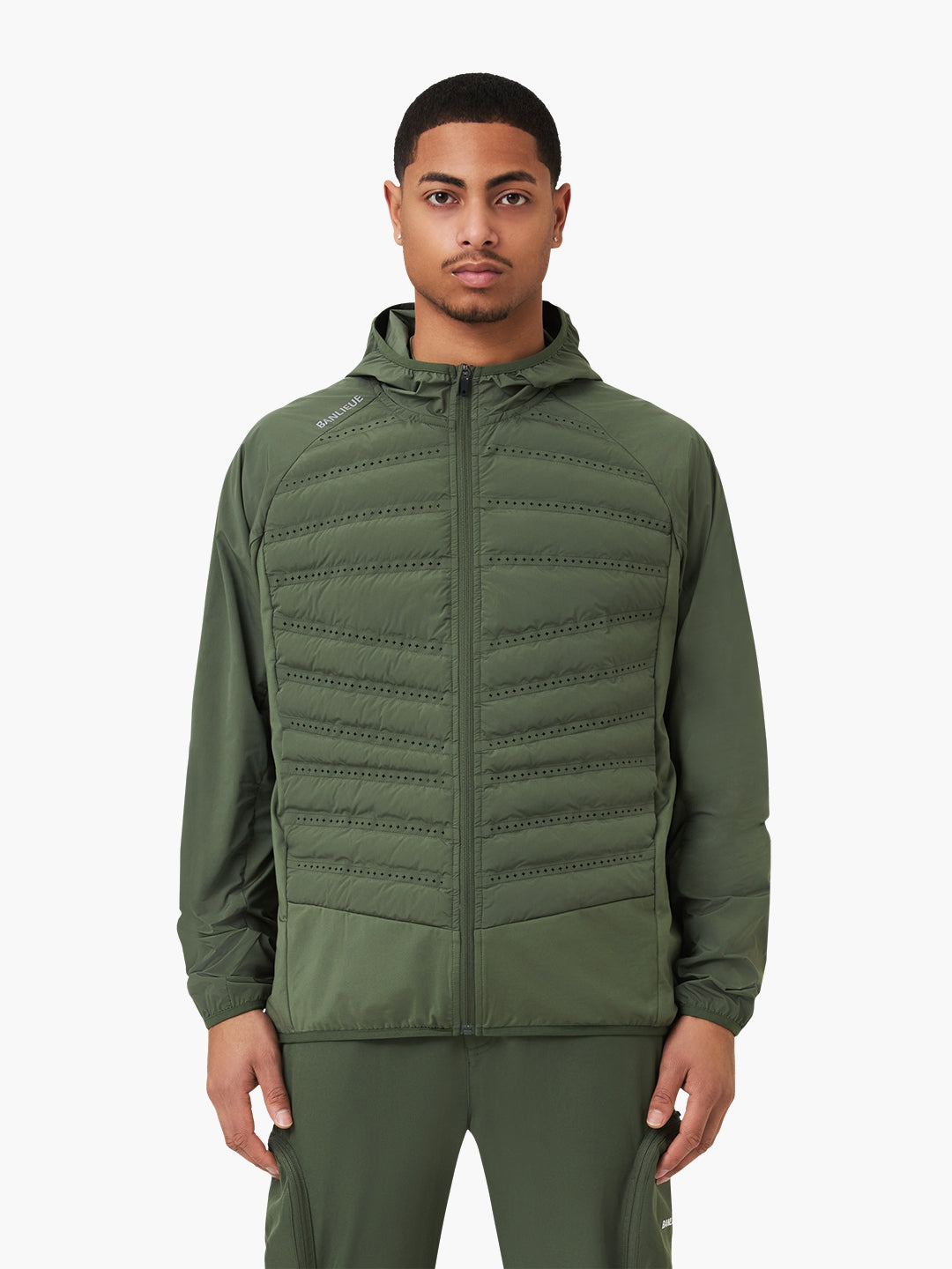 TACTICAL FULLZIP HOODIE | NARDO GREEN