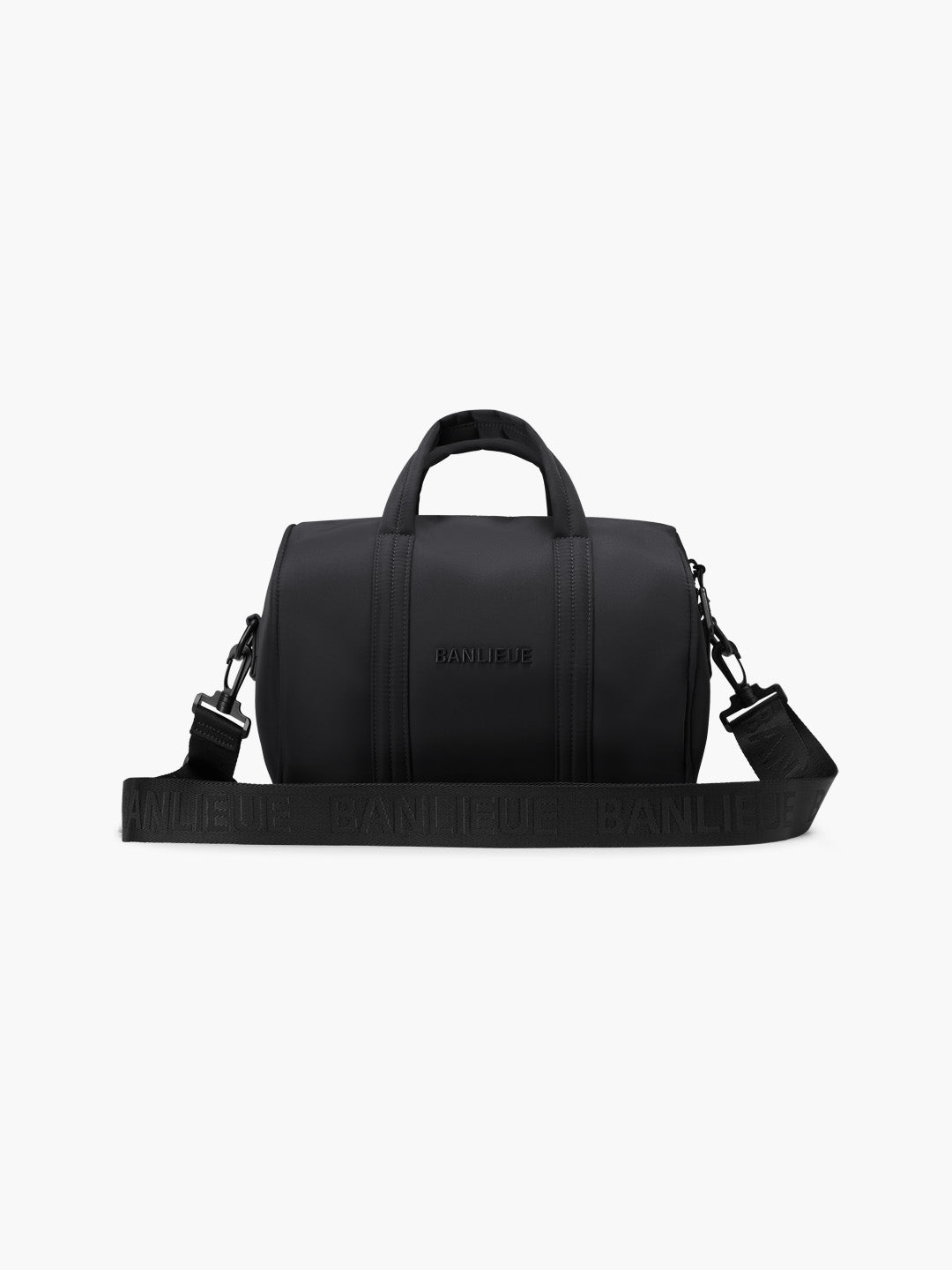 NYLON MINI B+ DUFFLE BAG | BLACK