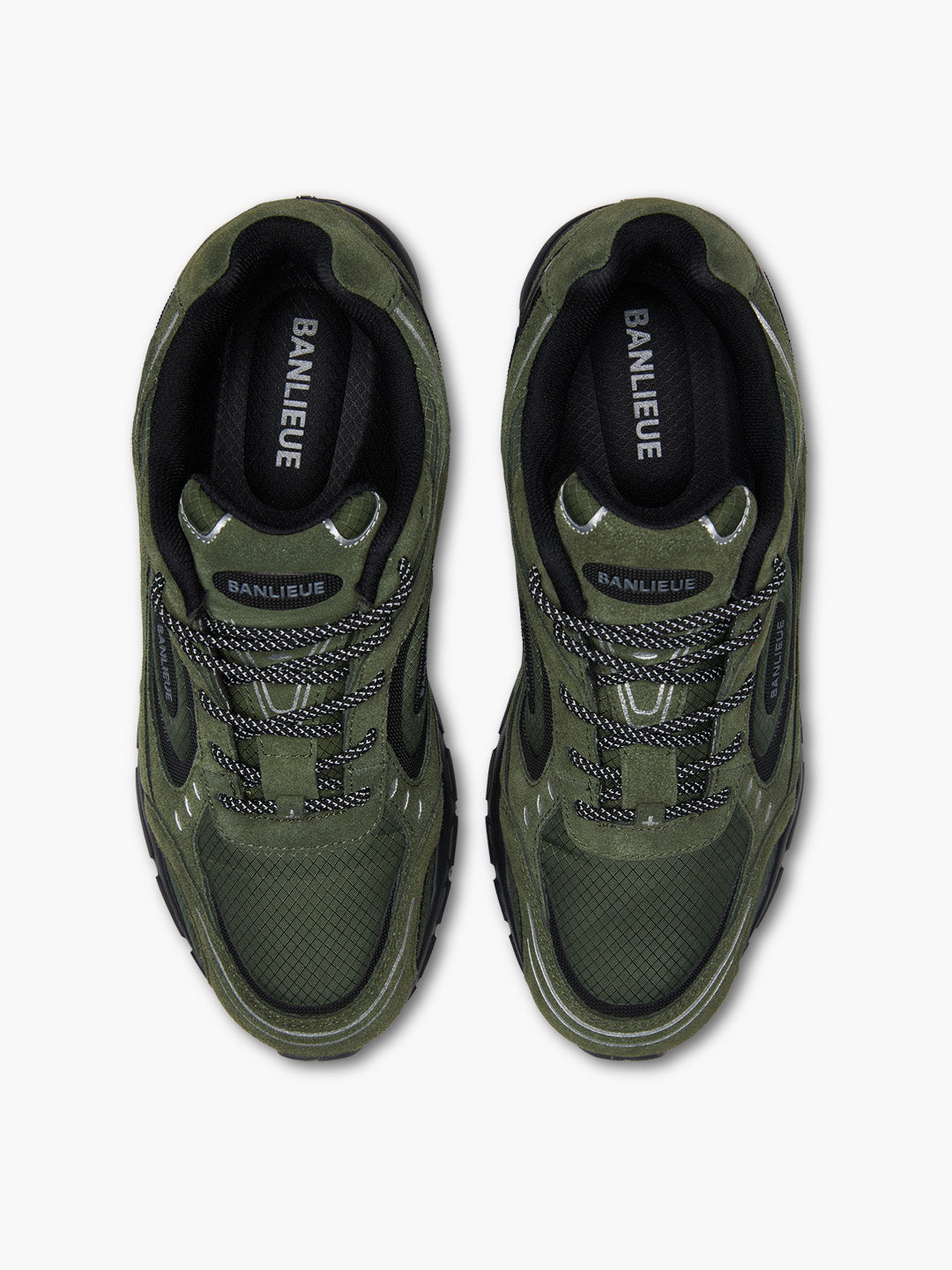 BANLIEUE SNEAKER (WINTER EDITION) | OLIVE GREEN / BLACK
