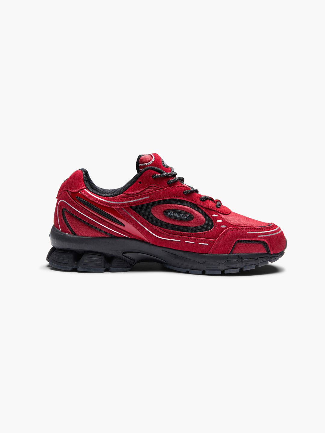 BANLIEUE SNEAKER | RED / CORE BLACK