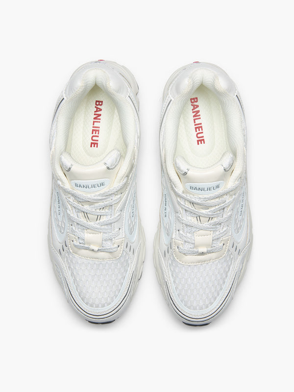 BANLIEUE PATENT SNEAKER | CORE WHITE / PATENT WHITE