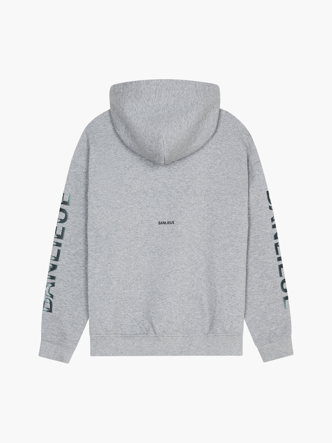 CHROME V2 HOODED VEST | HEATHER GREY / SILVER