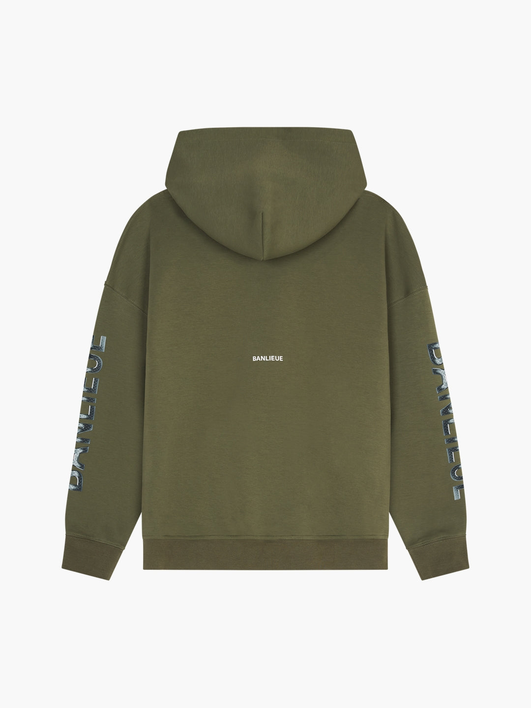 CHROME V2 HOODED VEST | NARDO GREEN / SILVER