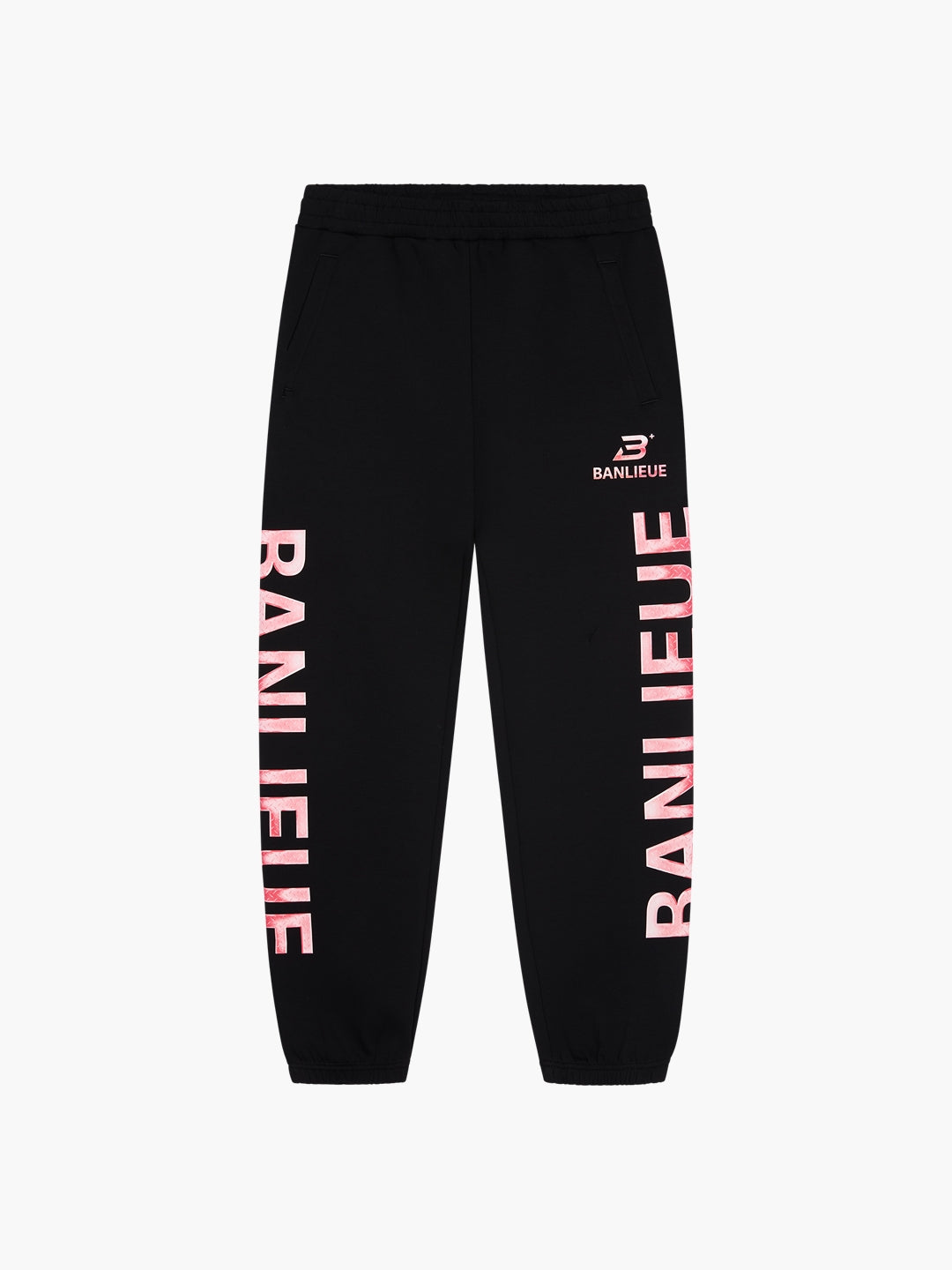 CHROME V2 SWEATPANTS | BLACK / PINK