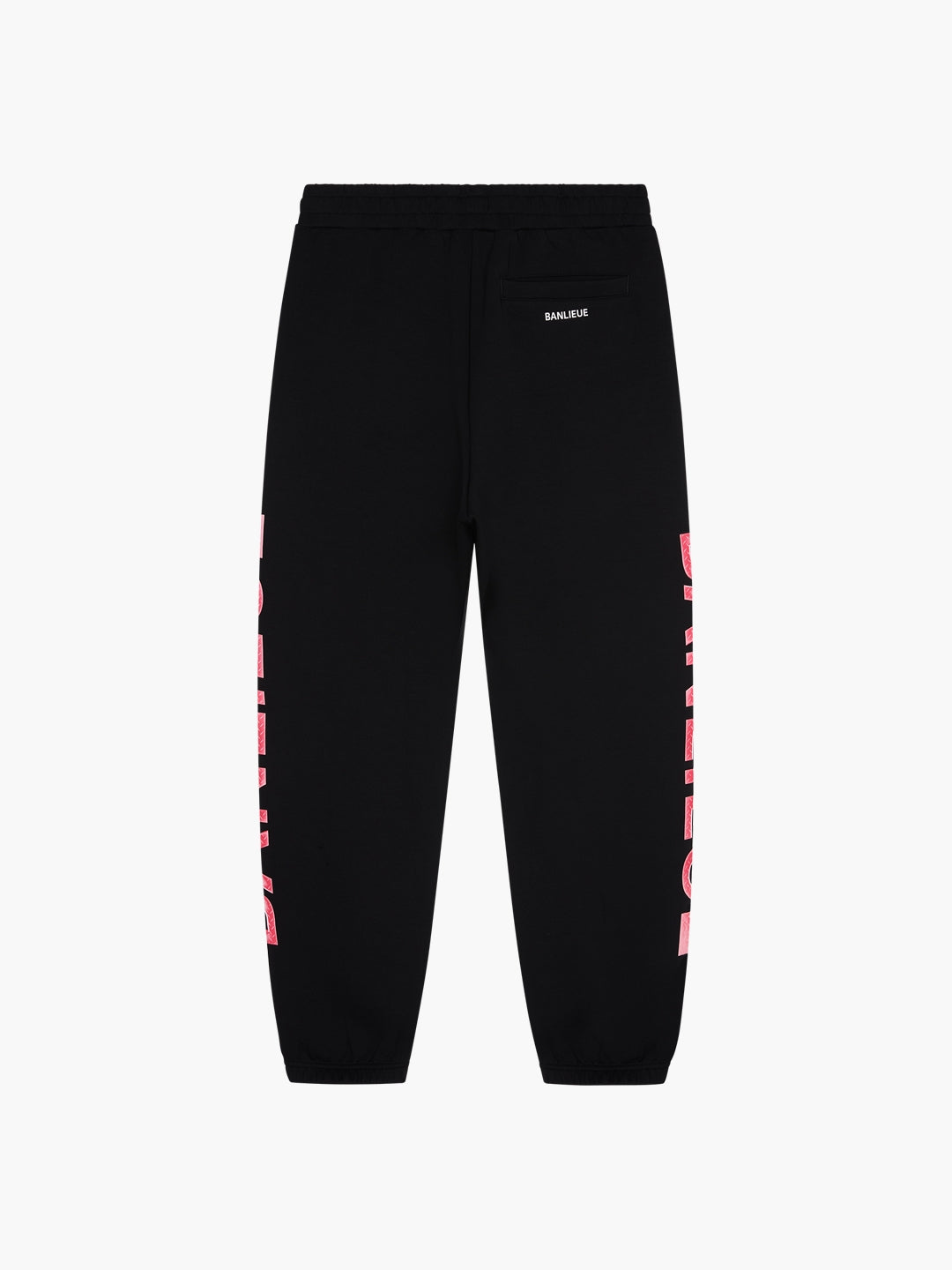 CHROME V2 SWEATPANTS | BLACK / PINK