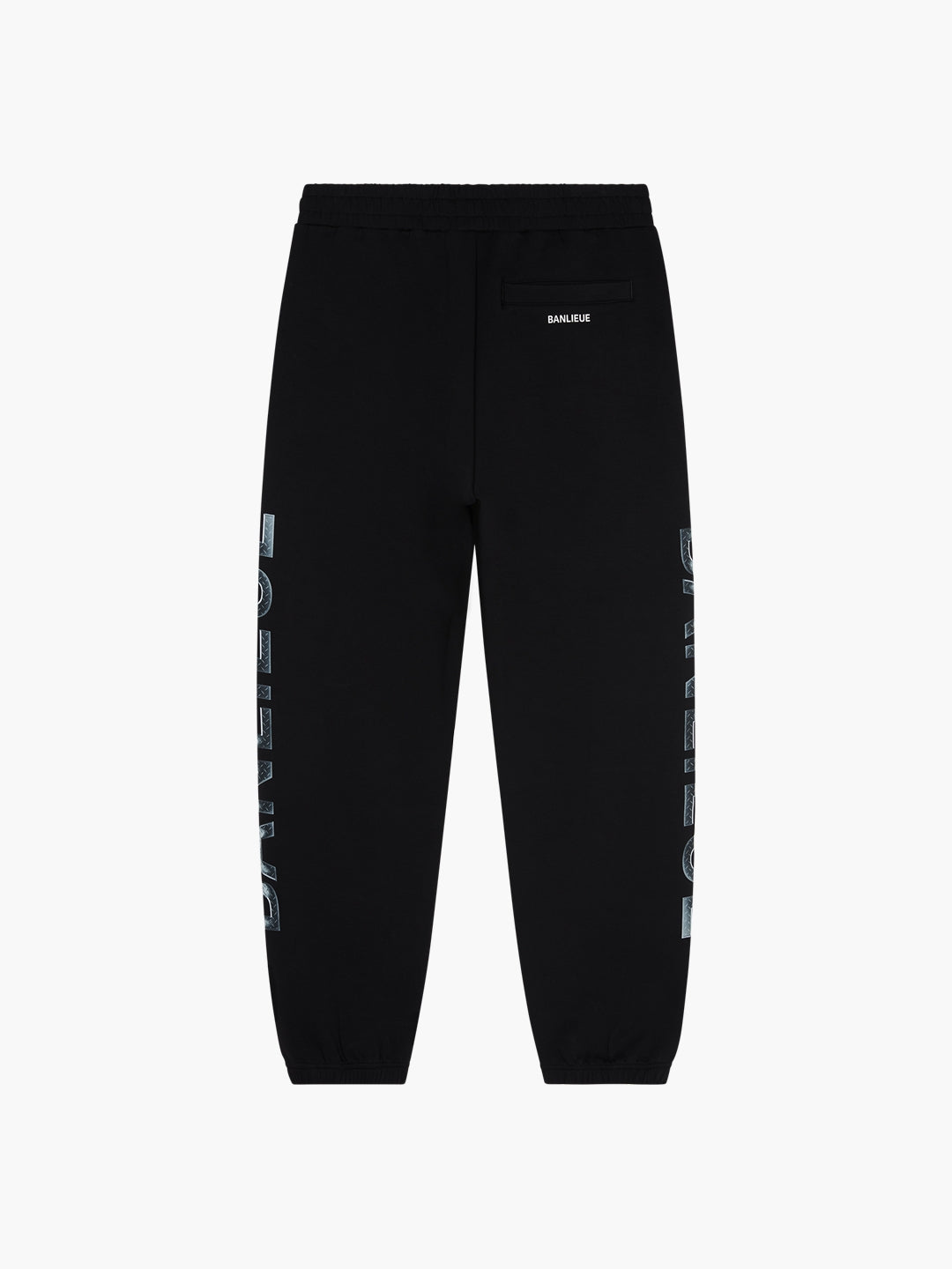 CHROME V2 SWEATPANTS | BLACK / SILVER