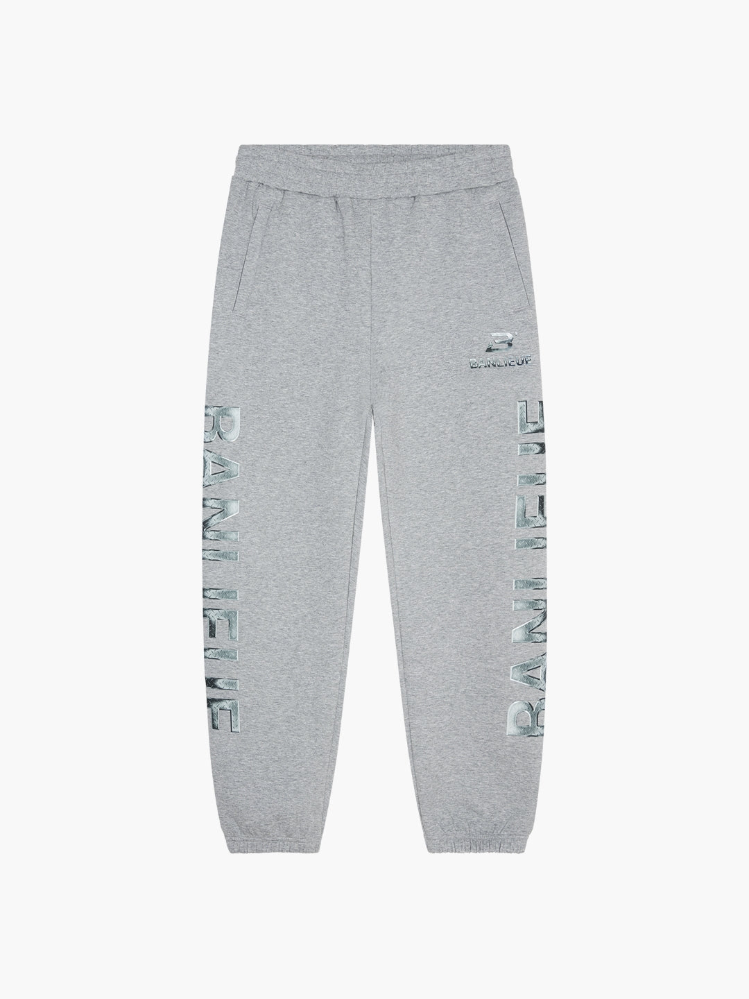 CHROME V2 SWEATPANTS | HEATHER GREY / SILVER