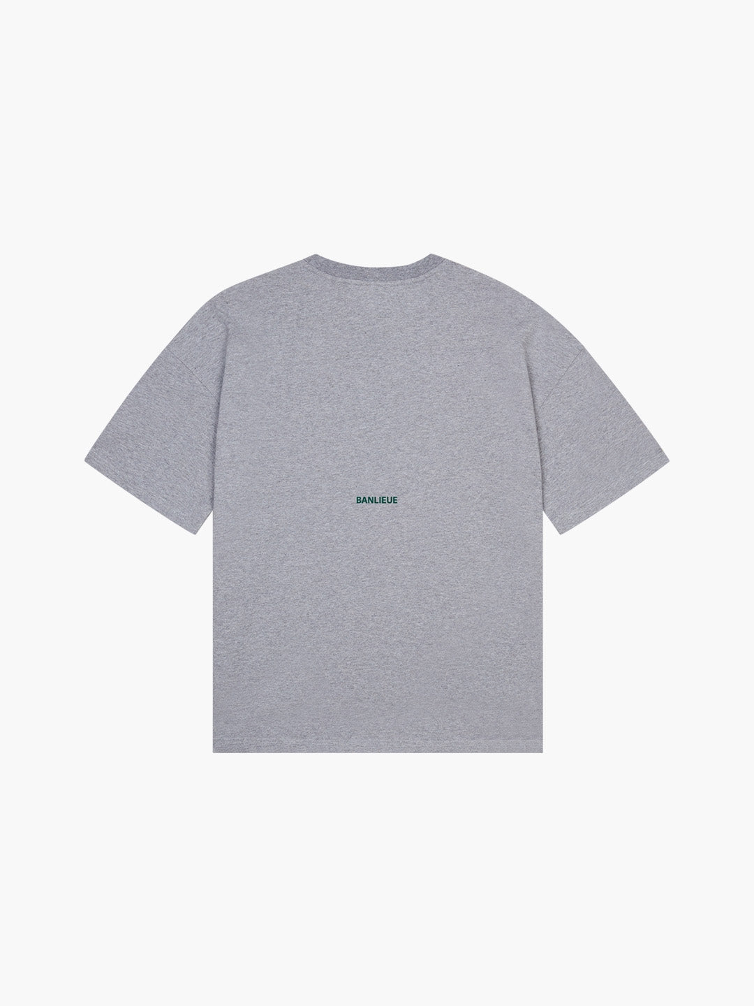 COLLEGE T-SHIRT | HEATHER GREY