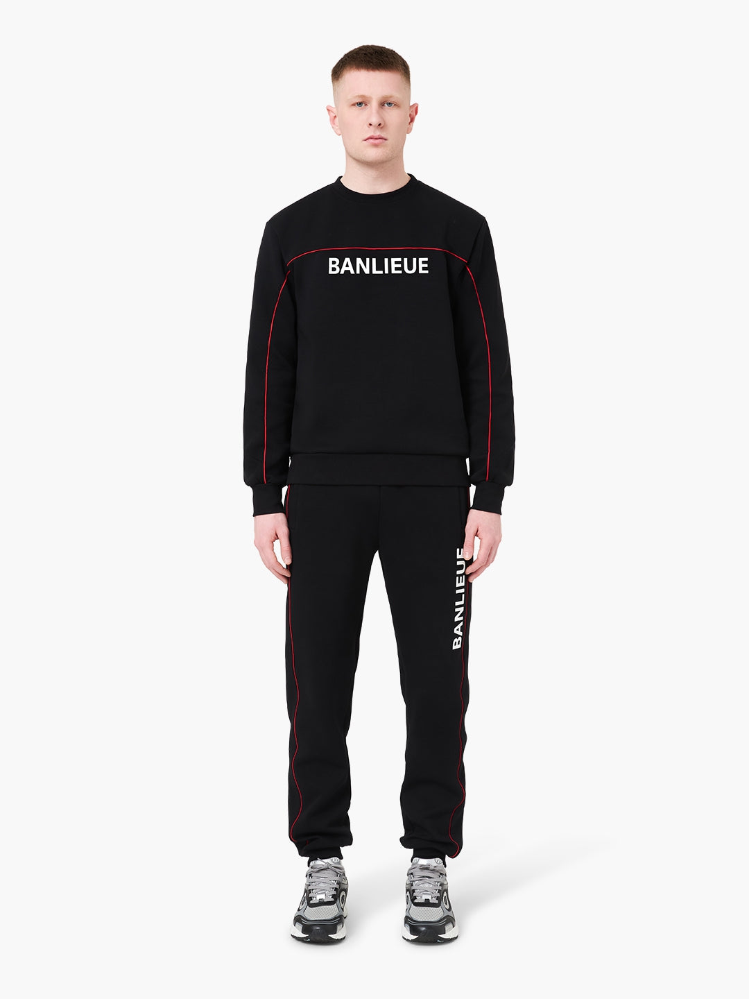 3D 1.0 TRACKSUIT | BLACK / RED