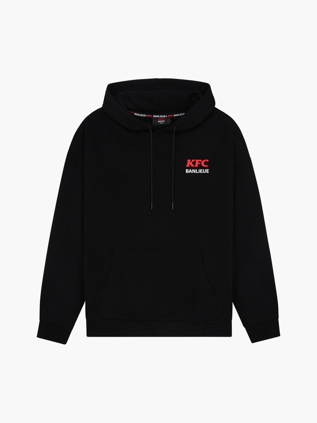 BANLIEUE + KFC GRAFFITI HOODIE | BLACK