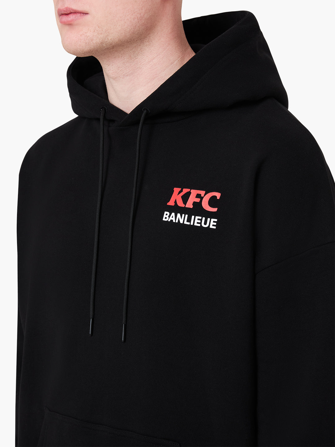 BANLIEUE + KFC GRAFFITI HOODIE | BLACK