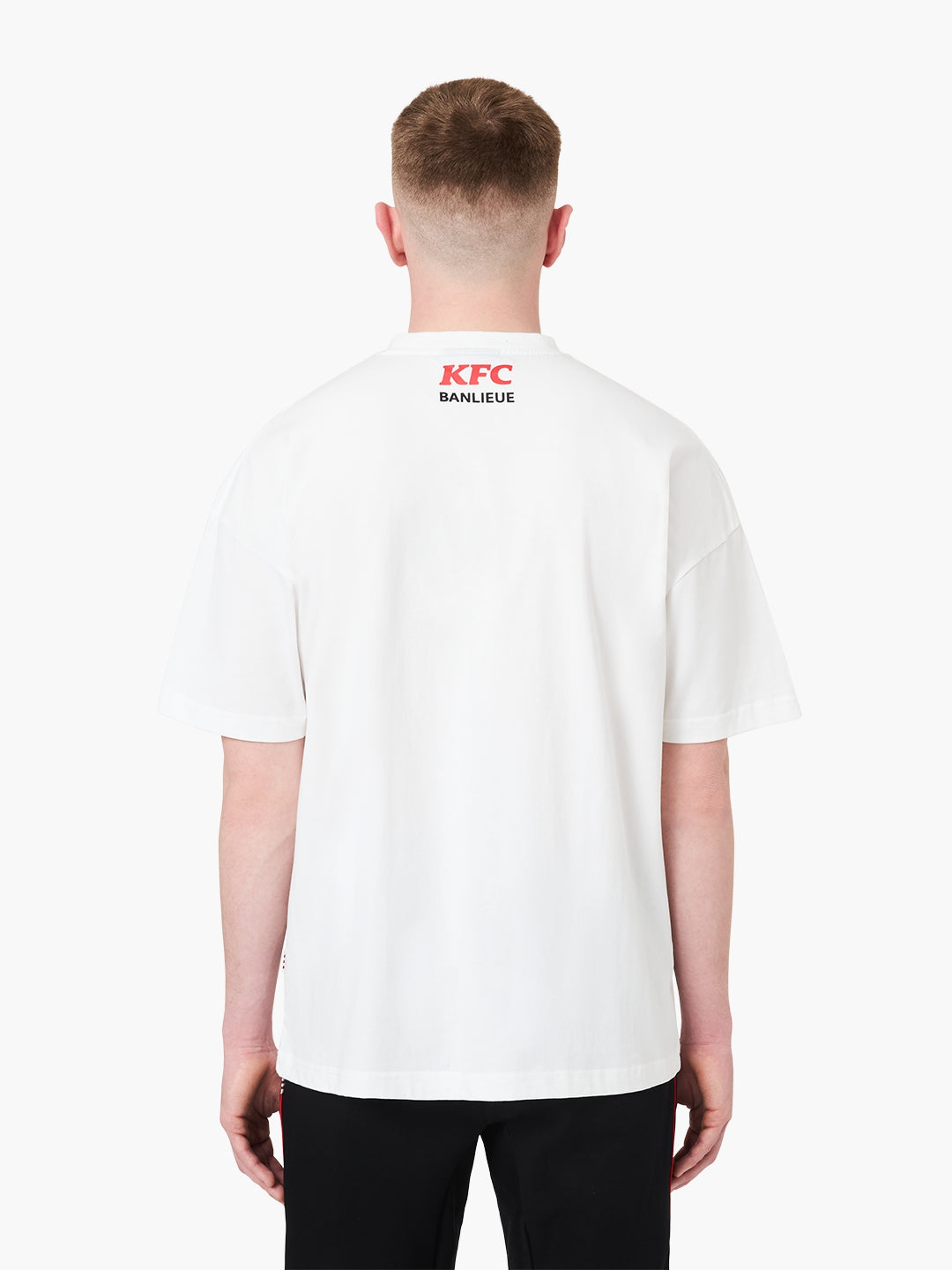BANLIEUE + KFC MINI GRAFFITI T-SHIRT | WHITE