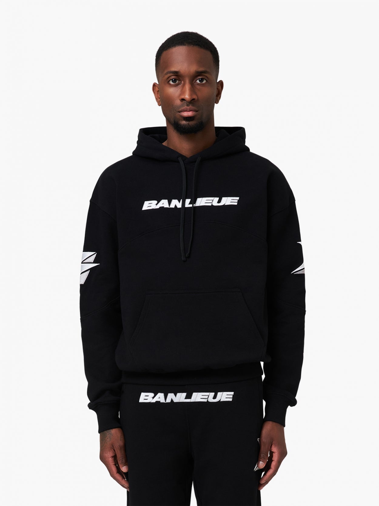 MOTO HOODIE | BLACK