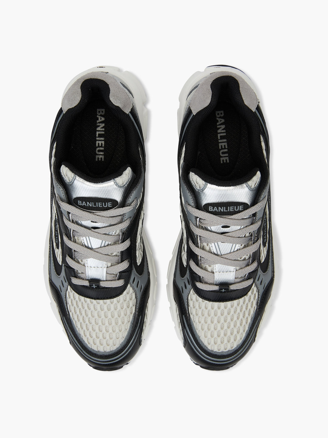 THE RUNNER+ (OG) | CLOUD GREY / CORE BLACK / METALLIC SILVER