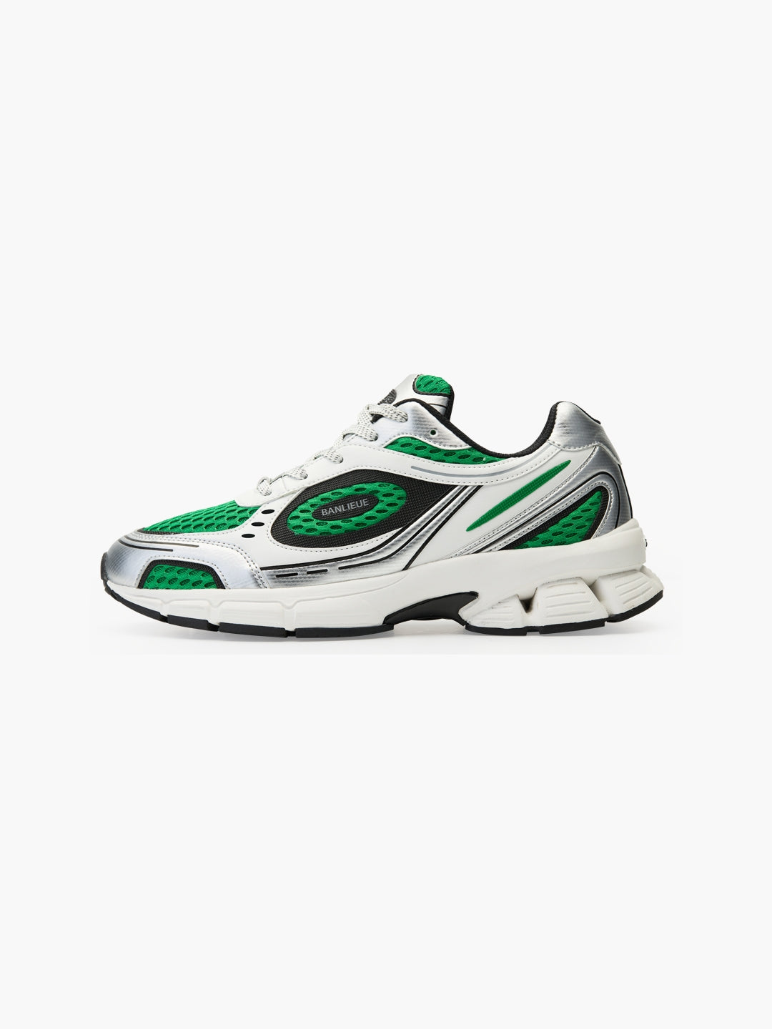 THE RUNNER+ | PURE GREEN / METALLIC SILVER / CORE BLACK