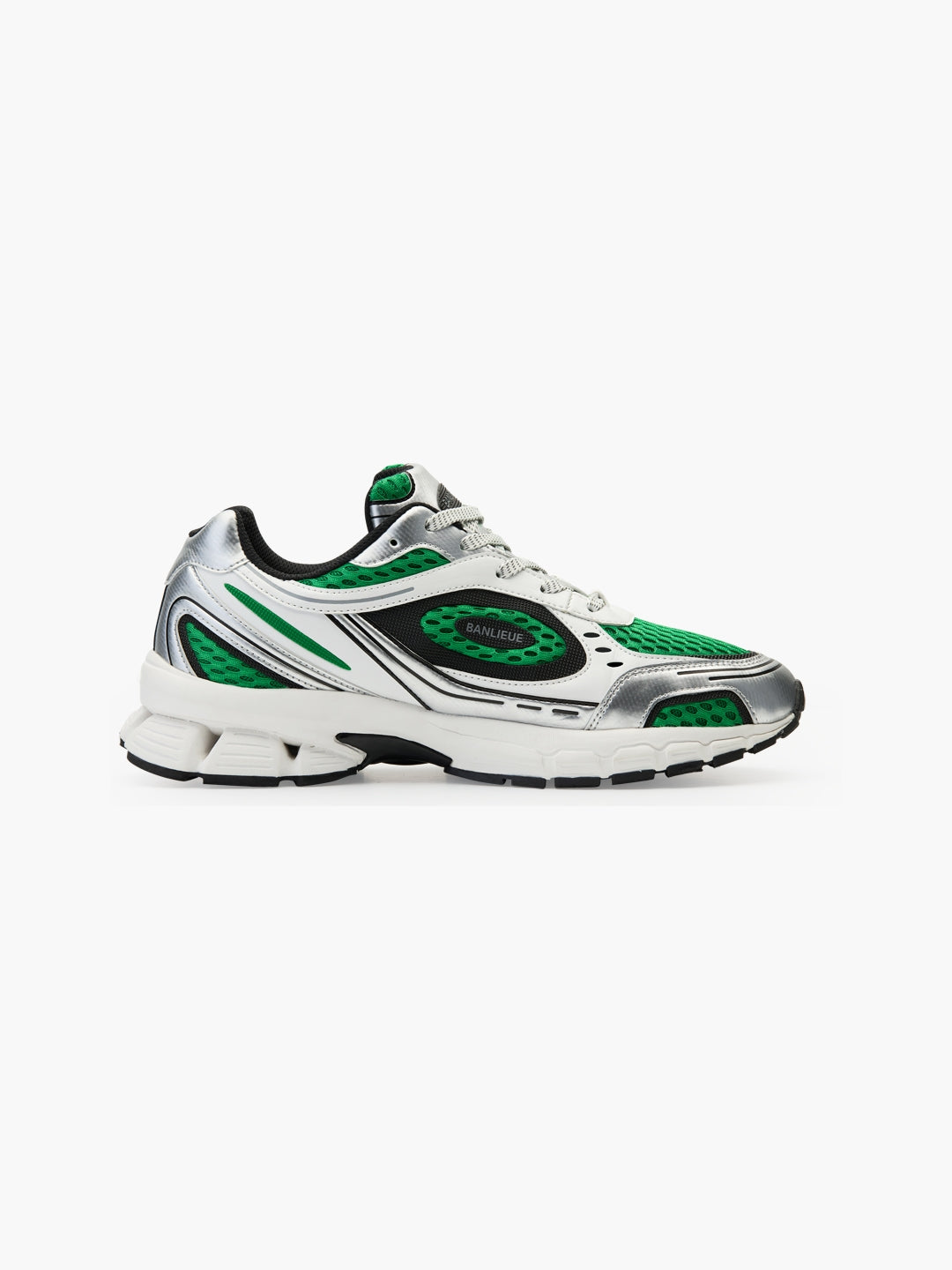 THE RUNNER+ | PURE GREEN / METALLIC SILVER / CORE BLACK