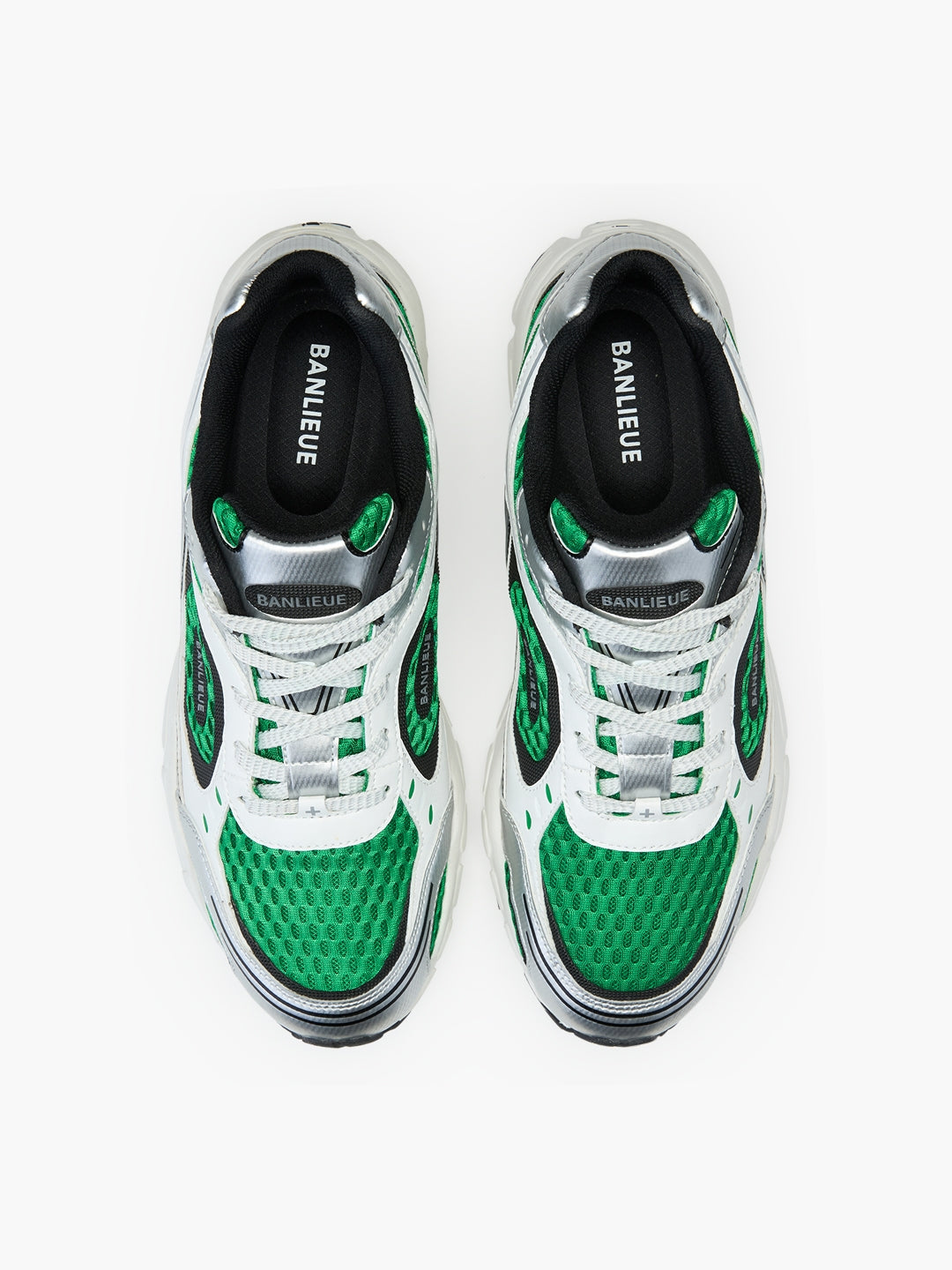 THE RUNNER+ | PURE GREEN / METALLIC SILVER / CORE BLACK