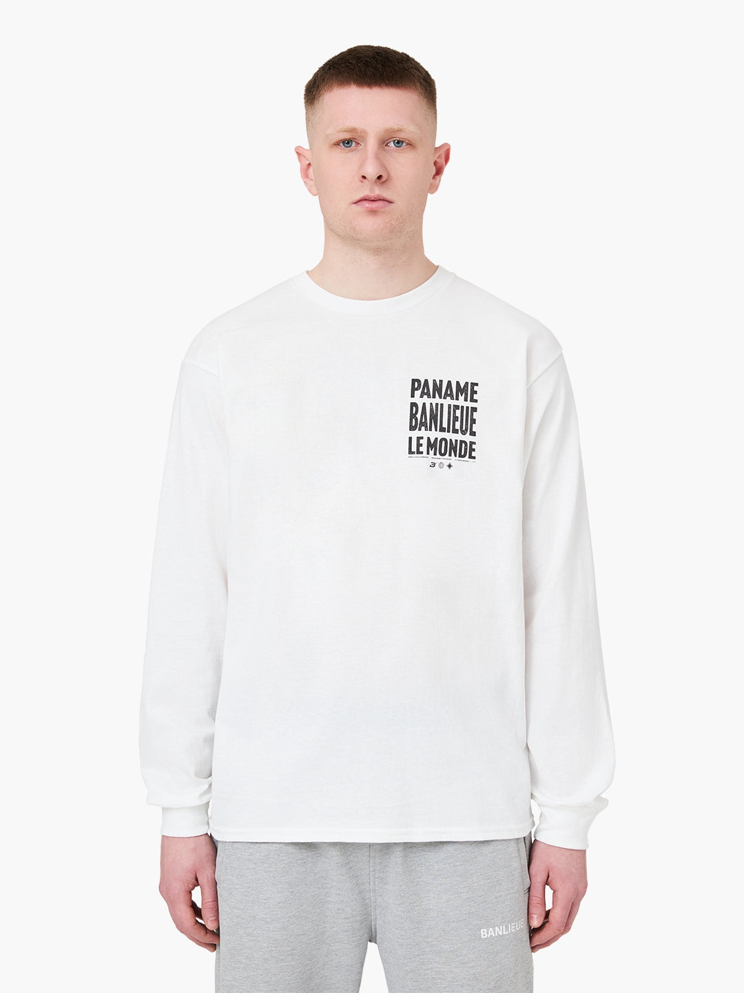 PANAME V2 LONGSLEEVE T-SHIRT | WHITE