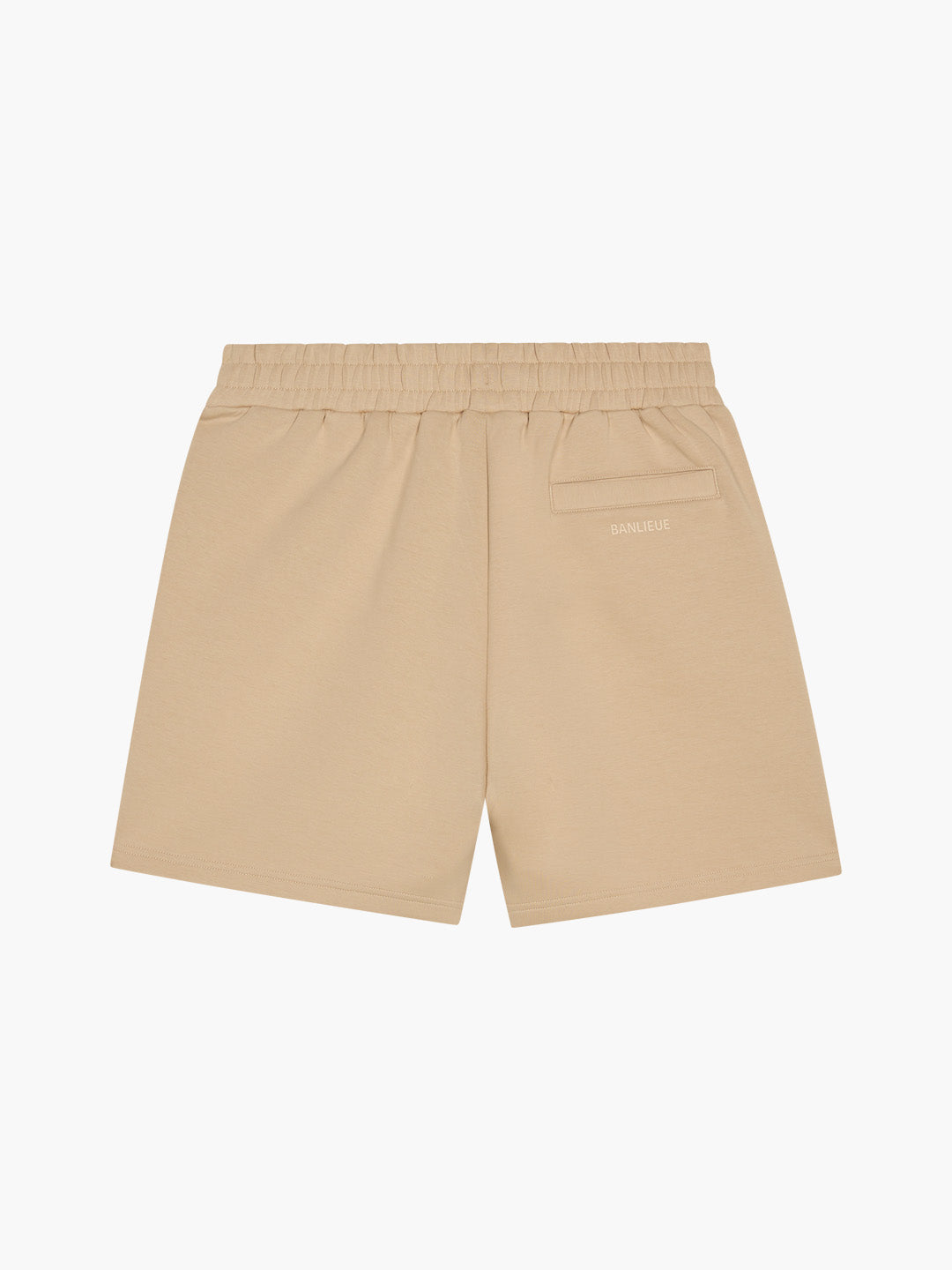 SCRIPT SHORTS | BEIGE