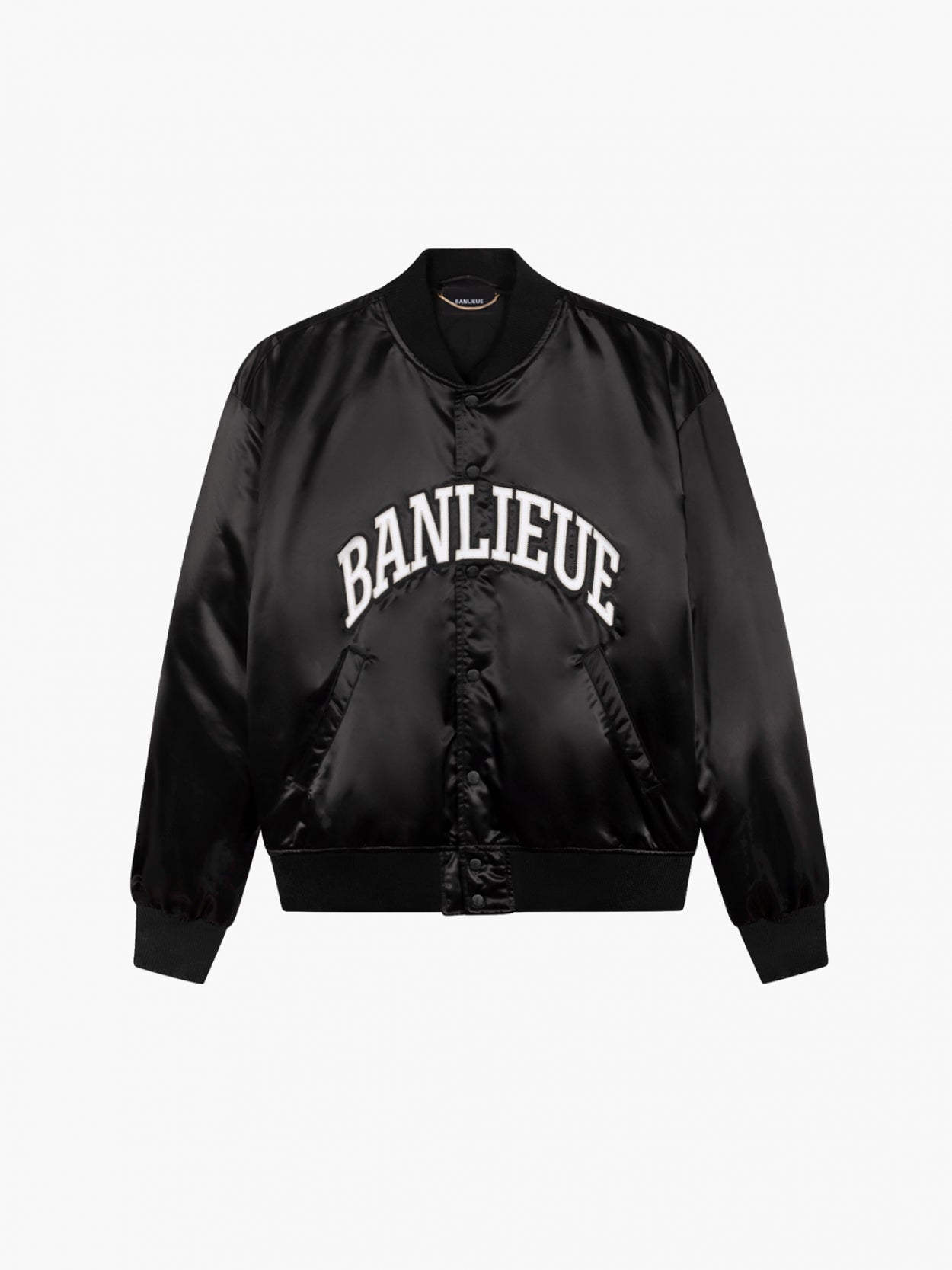 Veste en satin | NOIR