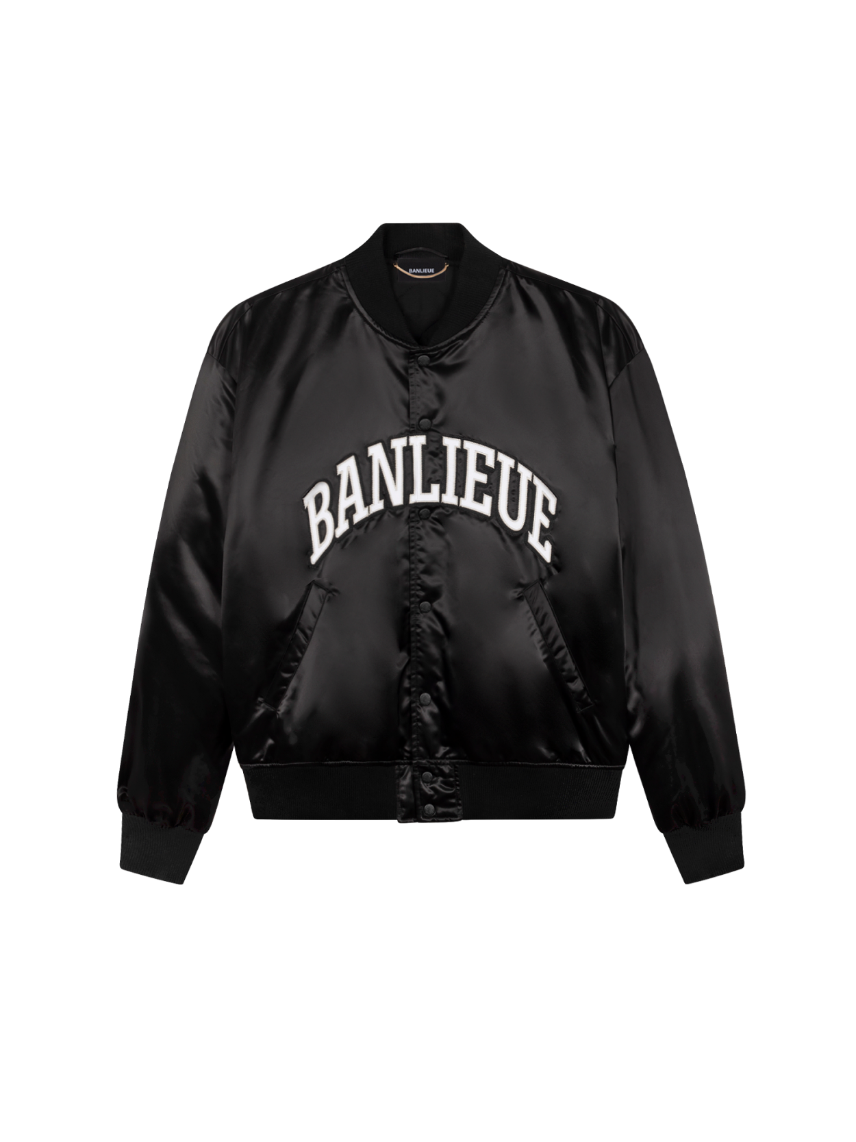 Veste en satin | NOIR