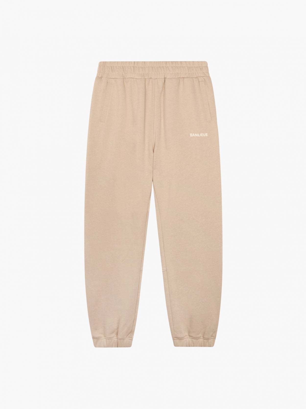 SCRIPT SWEATPANTS | BEIGE