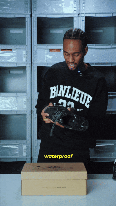BANLIEUE SNEAKER (WINTER EDITION) | RED / CORE BLACK